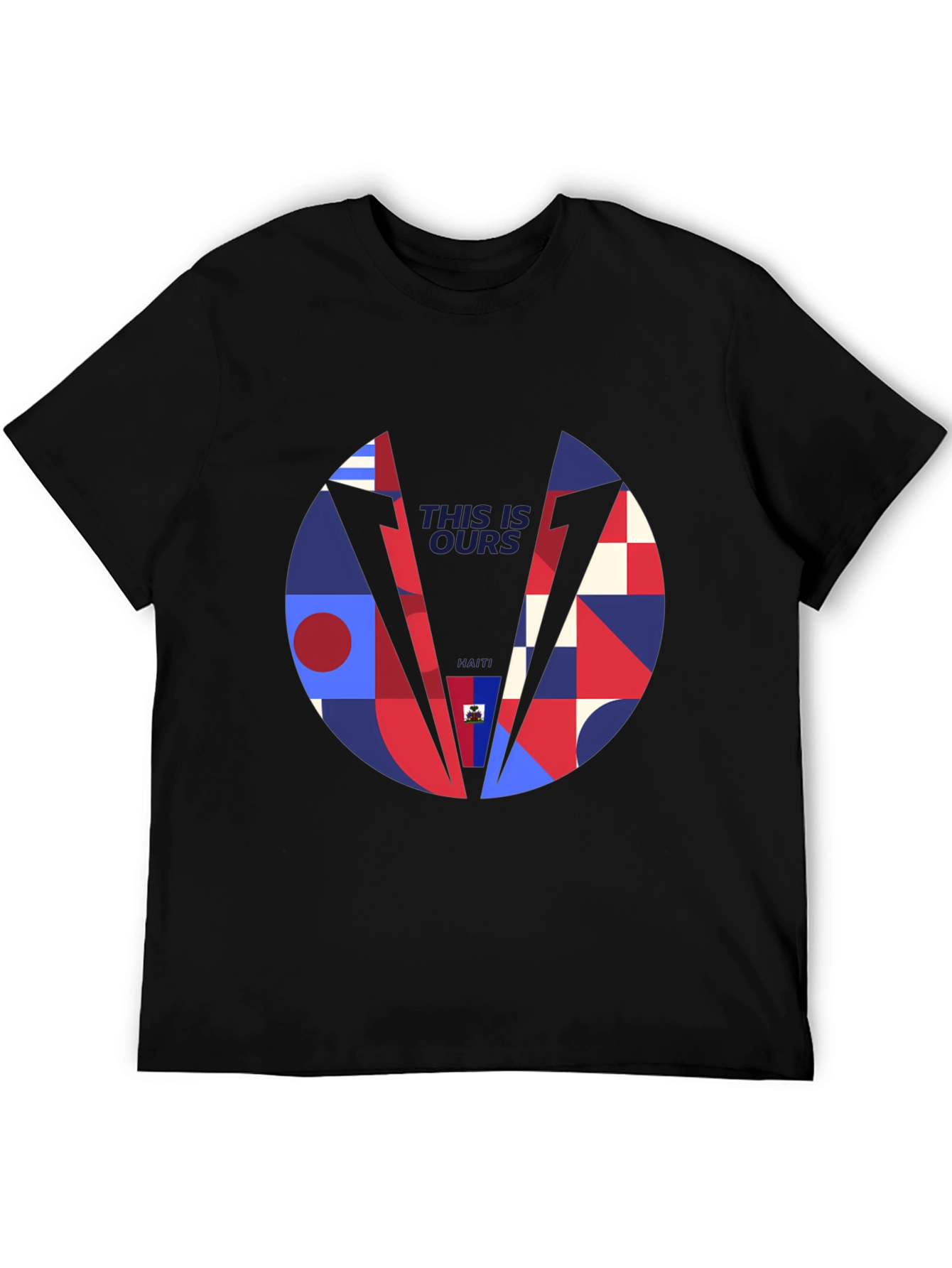 Modern Geometric Graphic T-Shirt
