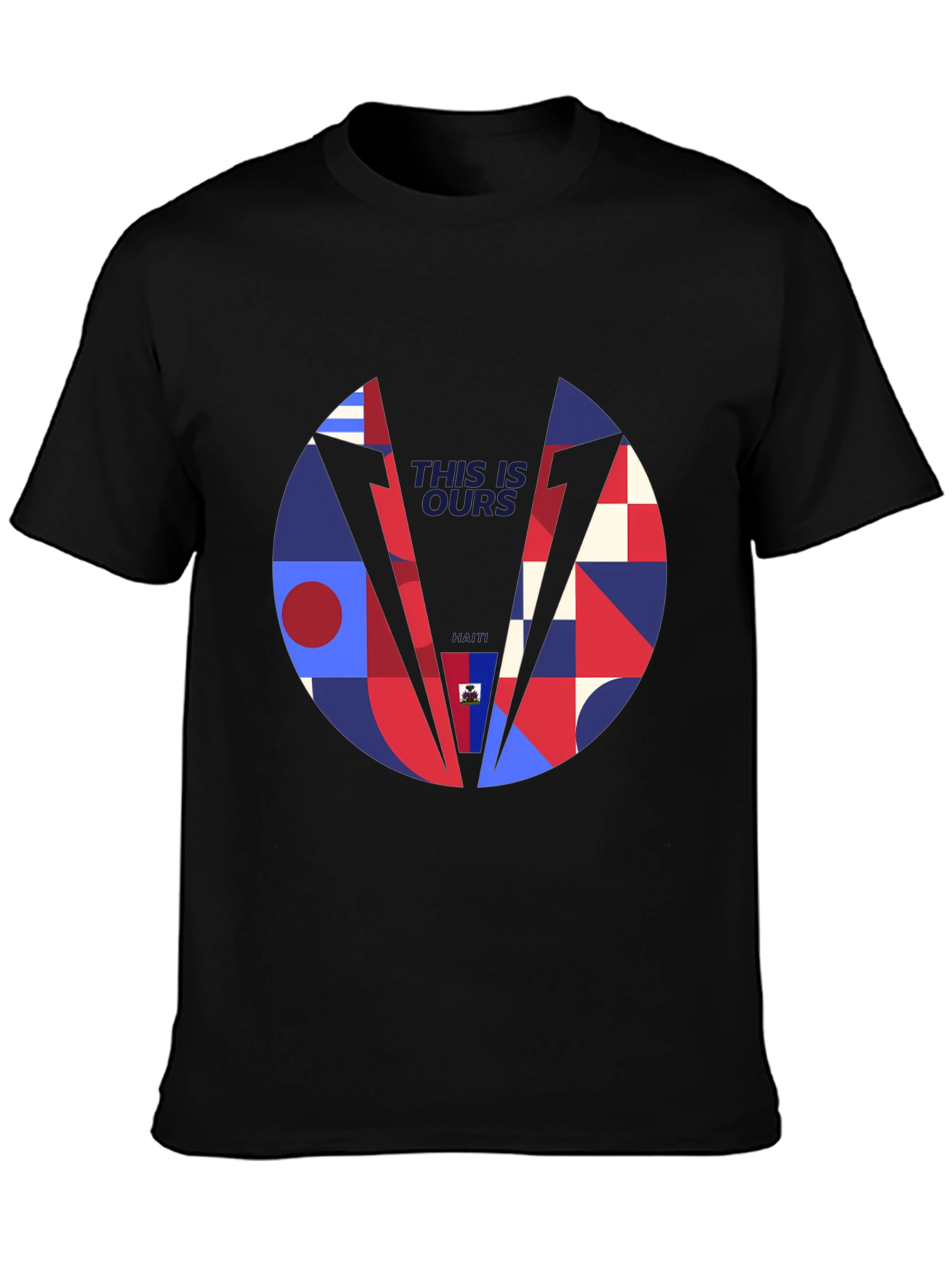 Modern Geometric Graphic T-Shirt