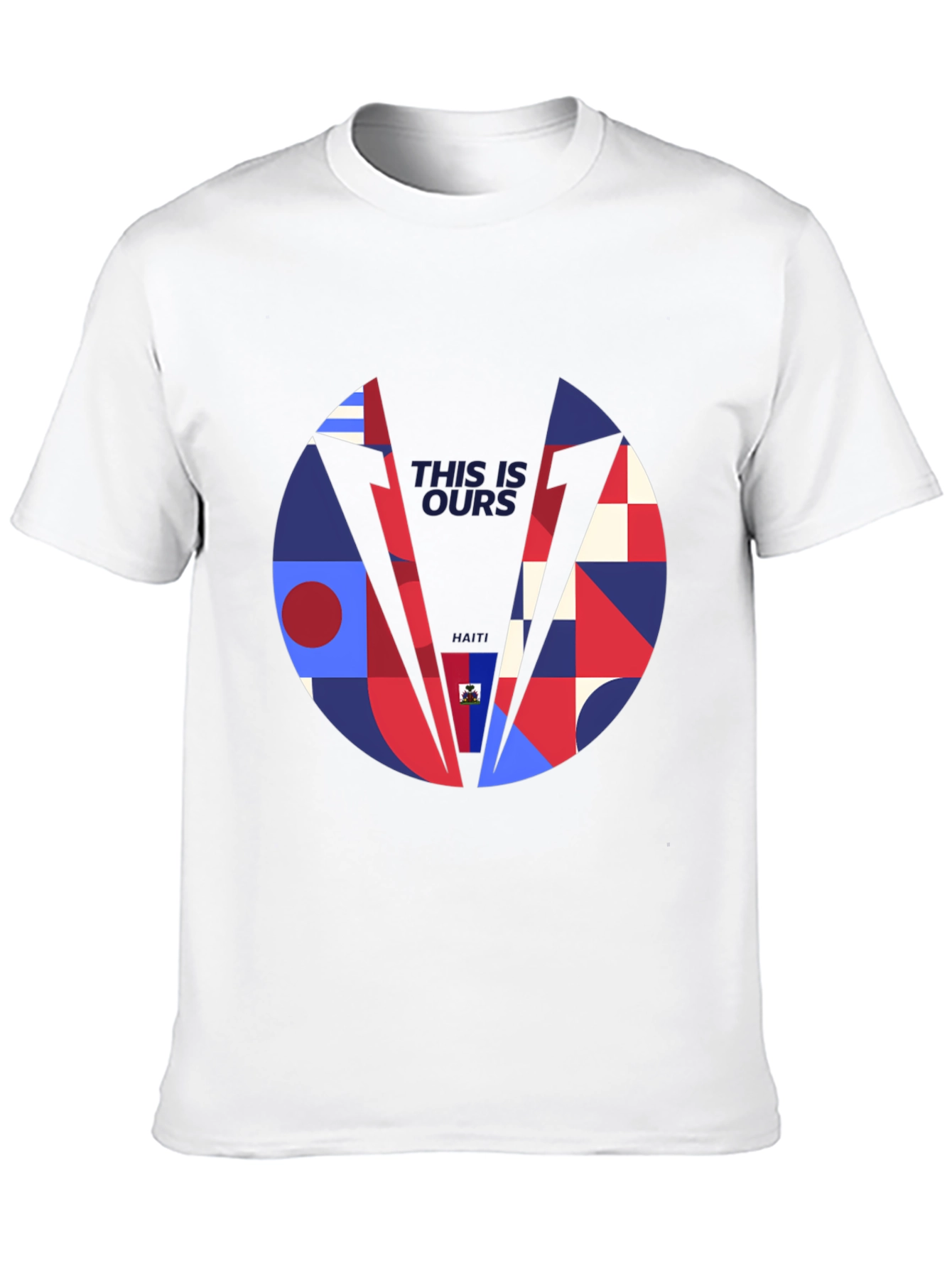 Modern Geometric Graphic T-Shirt
