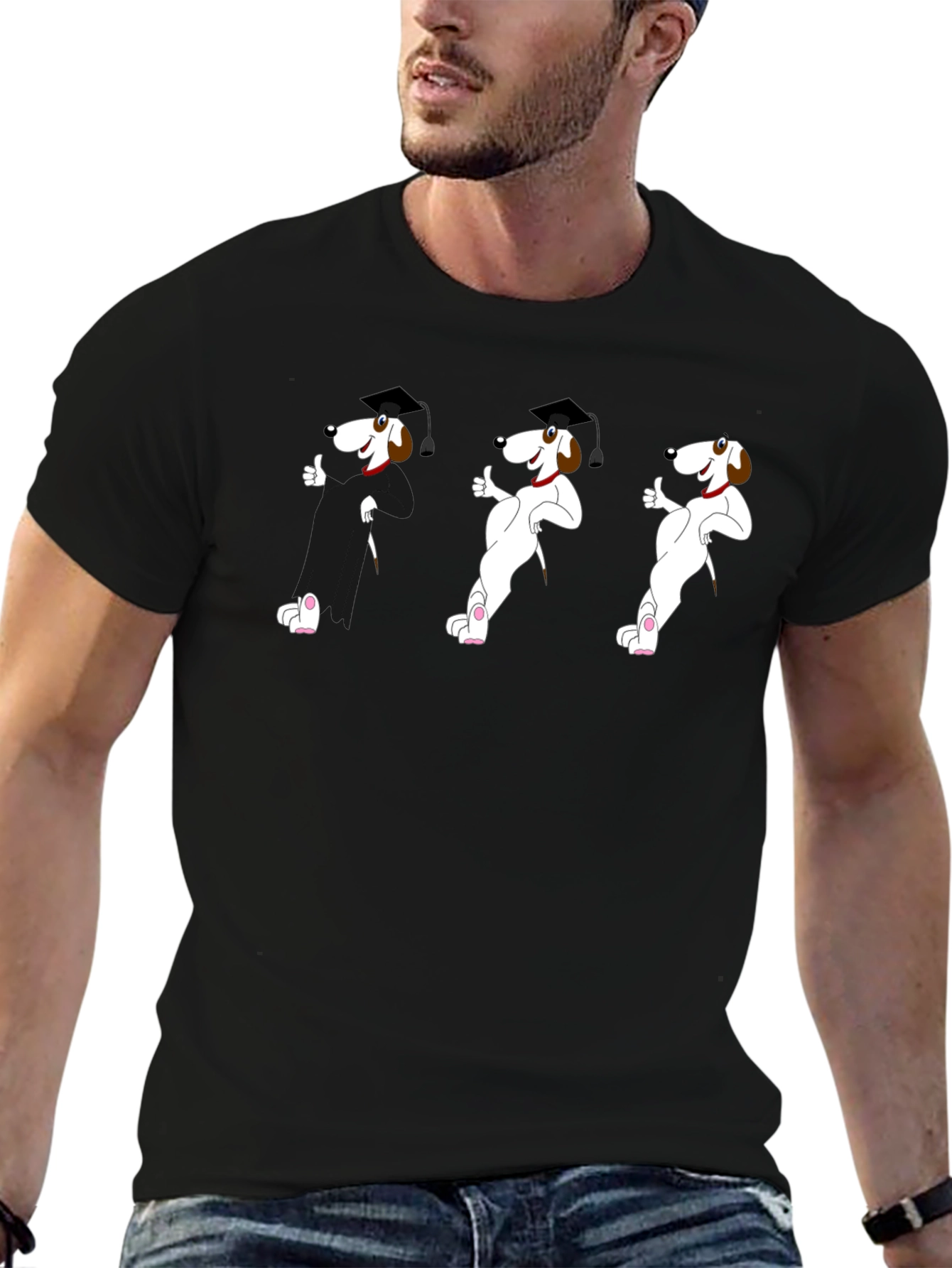 Graduation Dog T-Shirt - Class of 2024