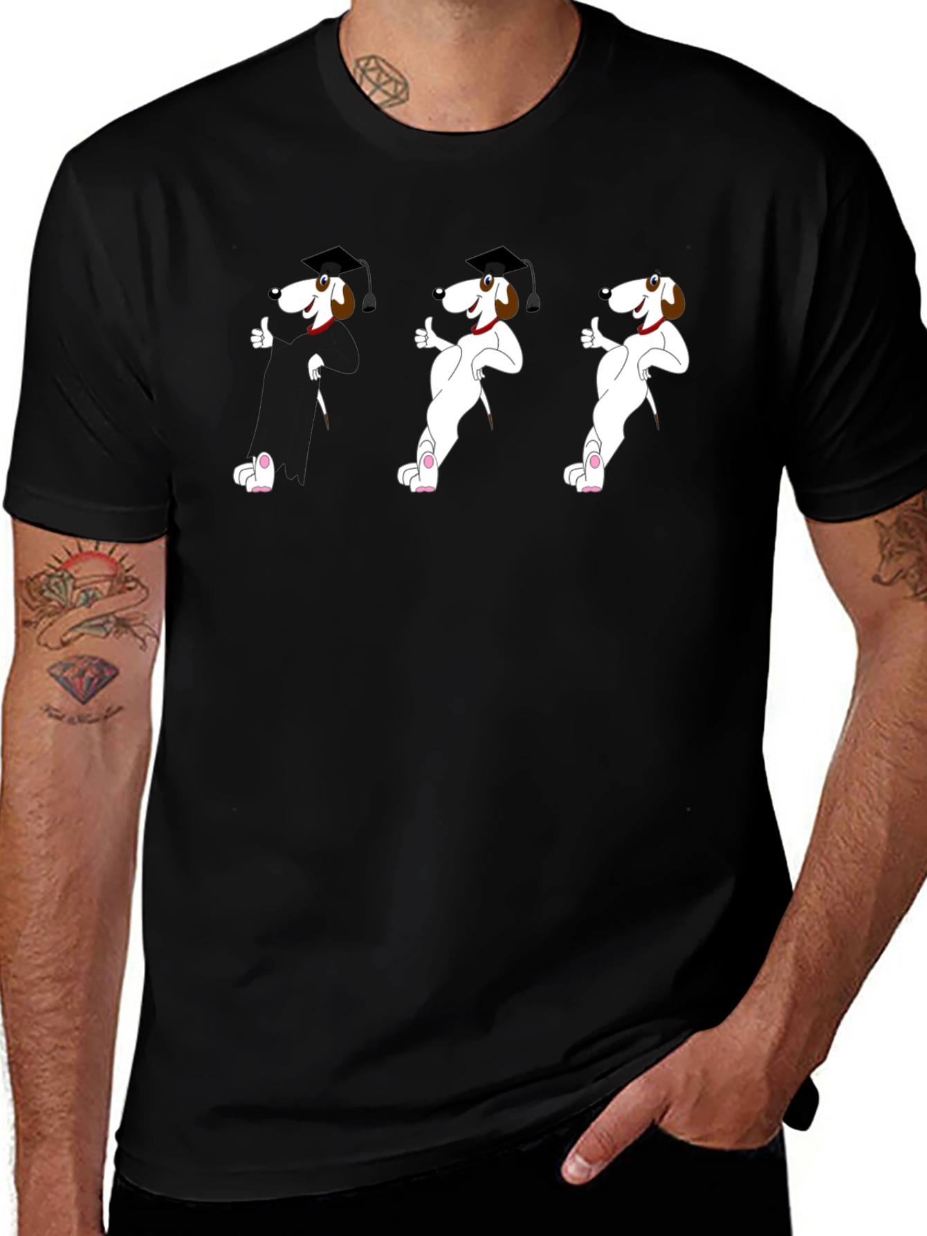 Graduation Dog T-Shirt - Class of 2024