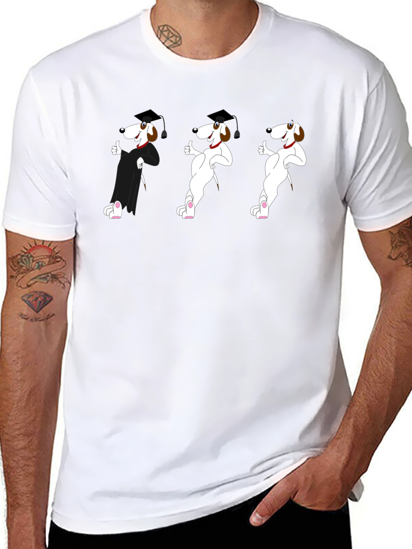 Graduation Dog T-Shirt - Class of 2024