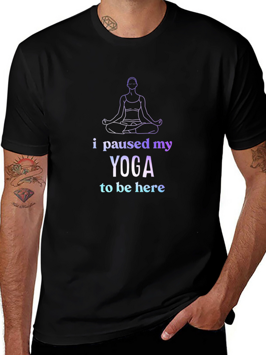 Yoga Pause T-Shirt - Meditate in Style