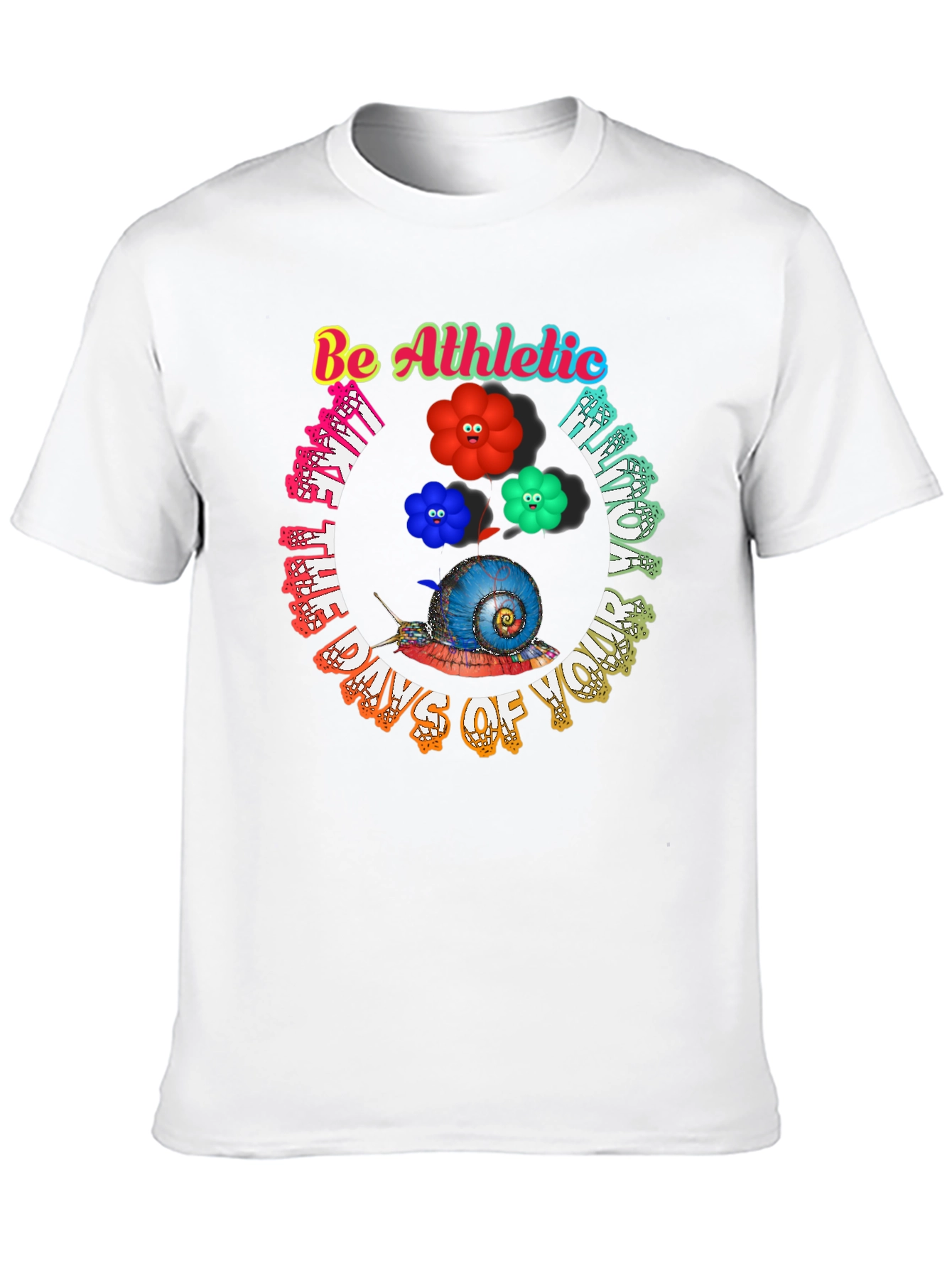 Be Athletic Snail Graphic Tee
