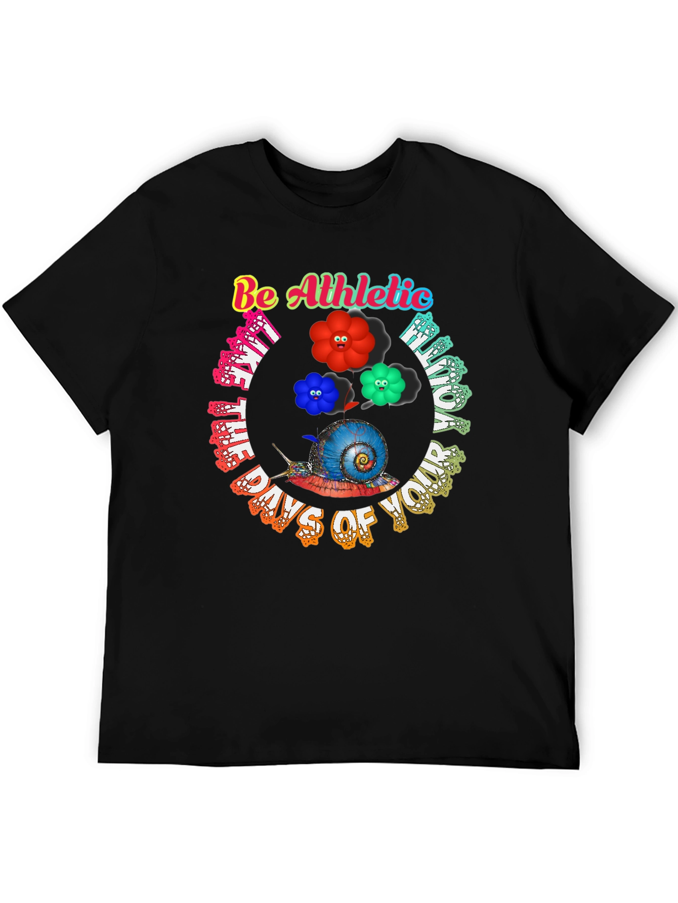 Be Athletic Snail Graphic Tee