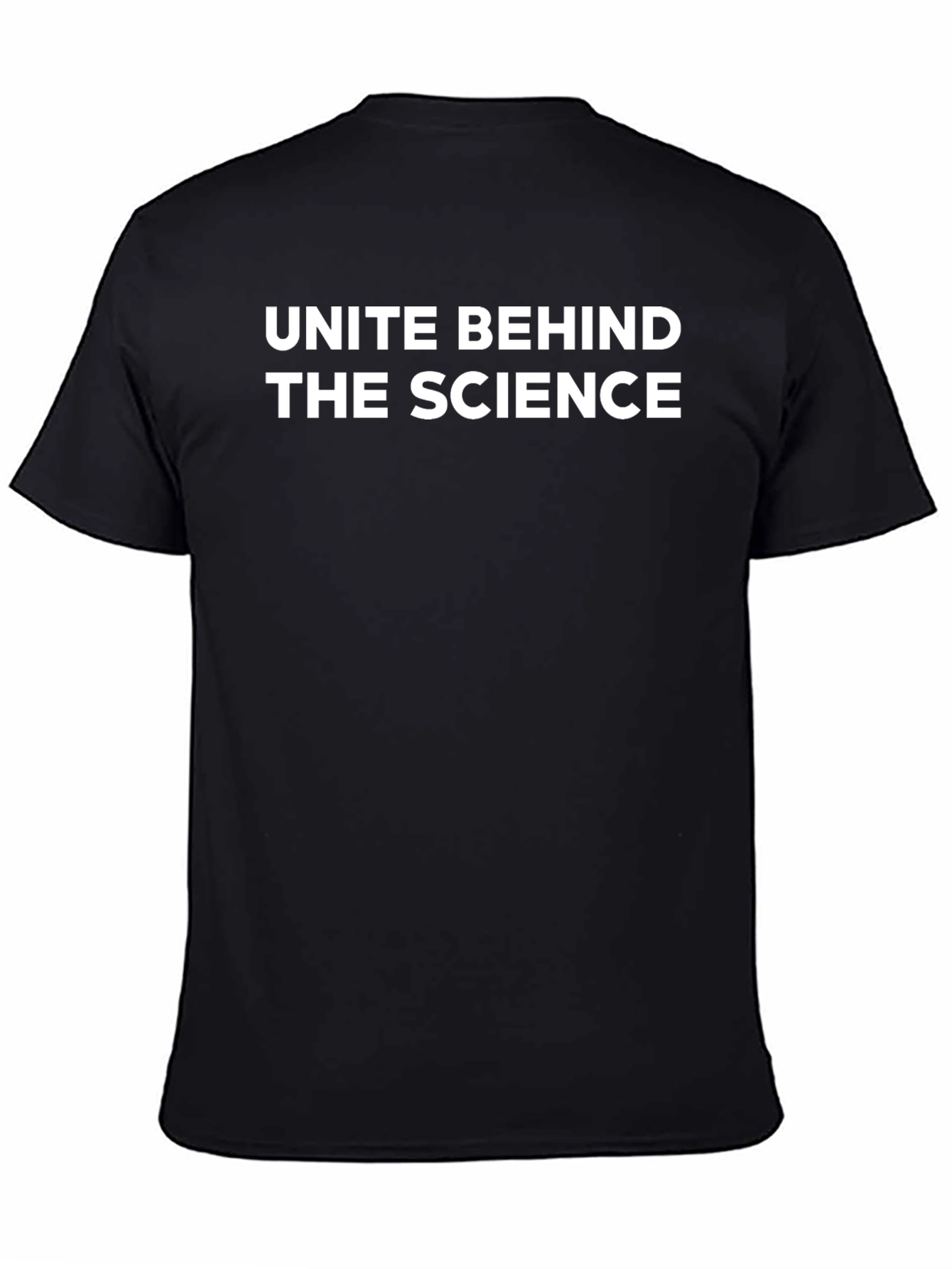 Unite Behind the Science Graphic Tee - Black