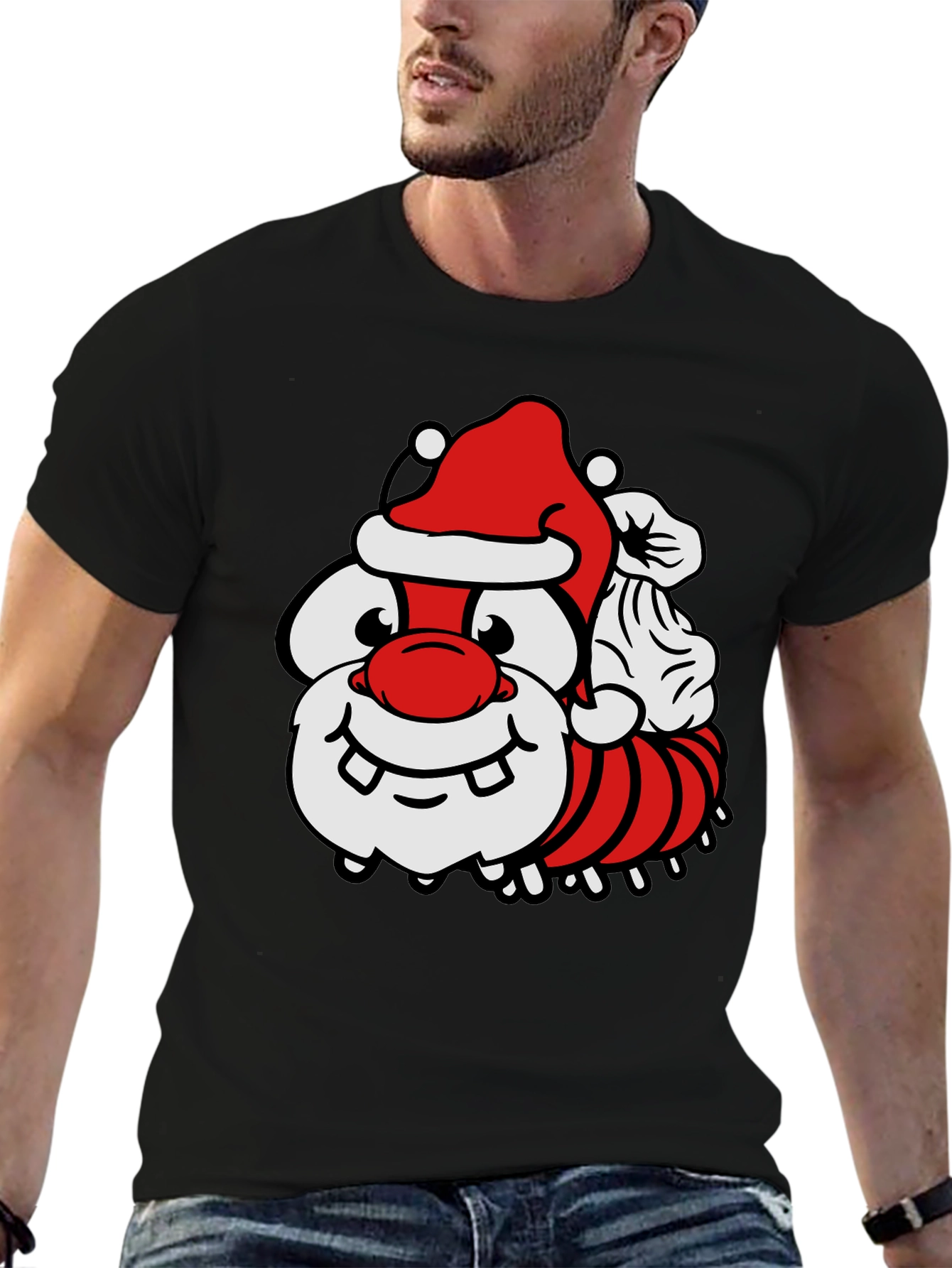 Festive Caterpillar Graphic Tee