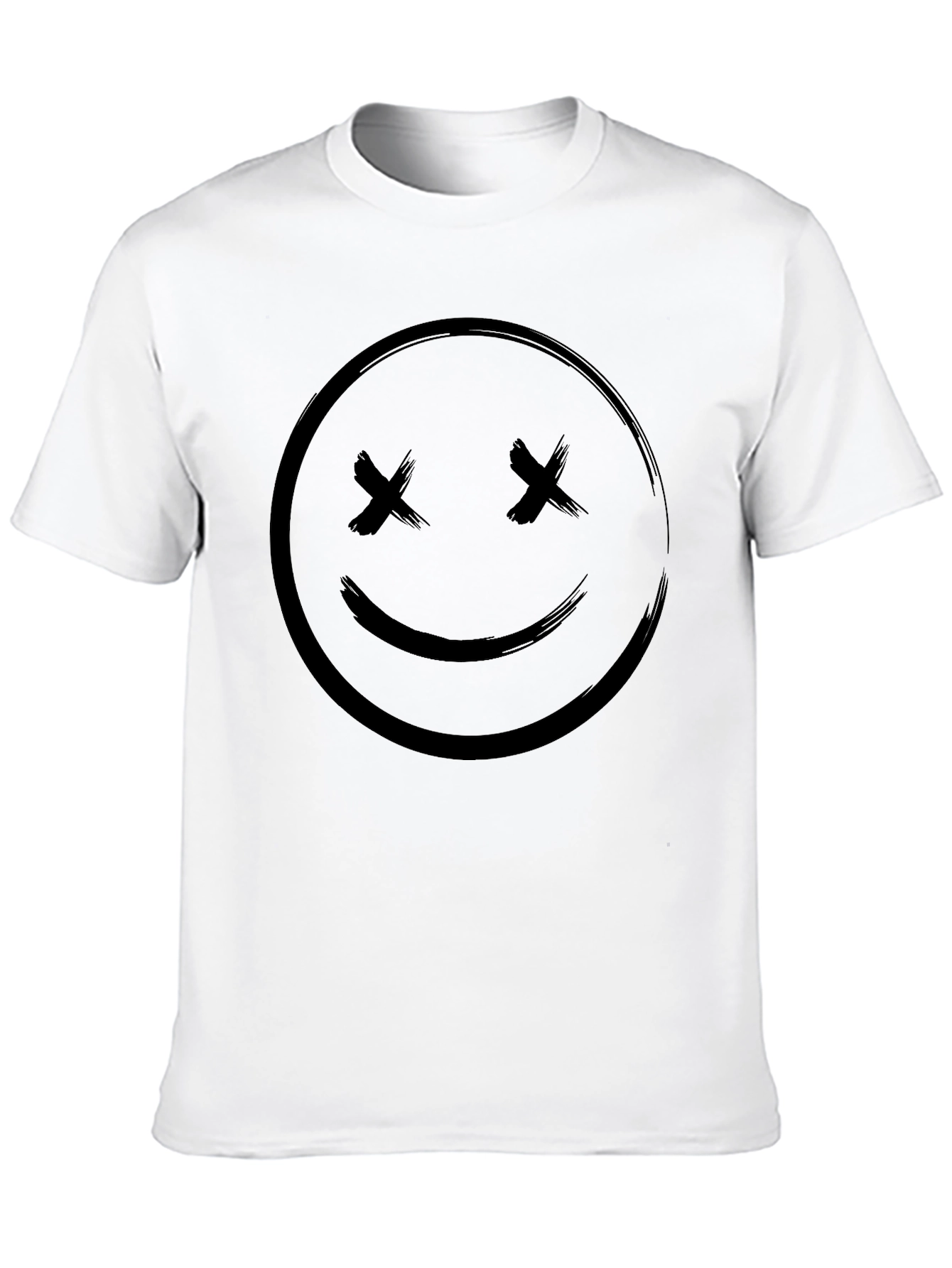 Black Smiley Face T-Shirt