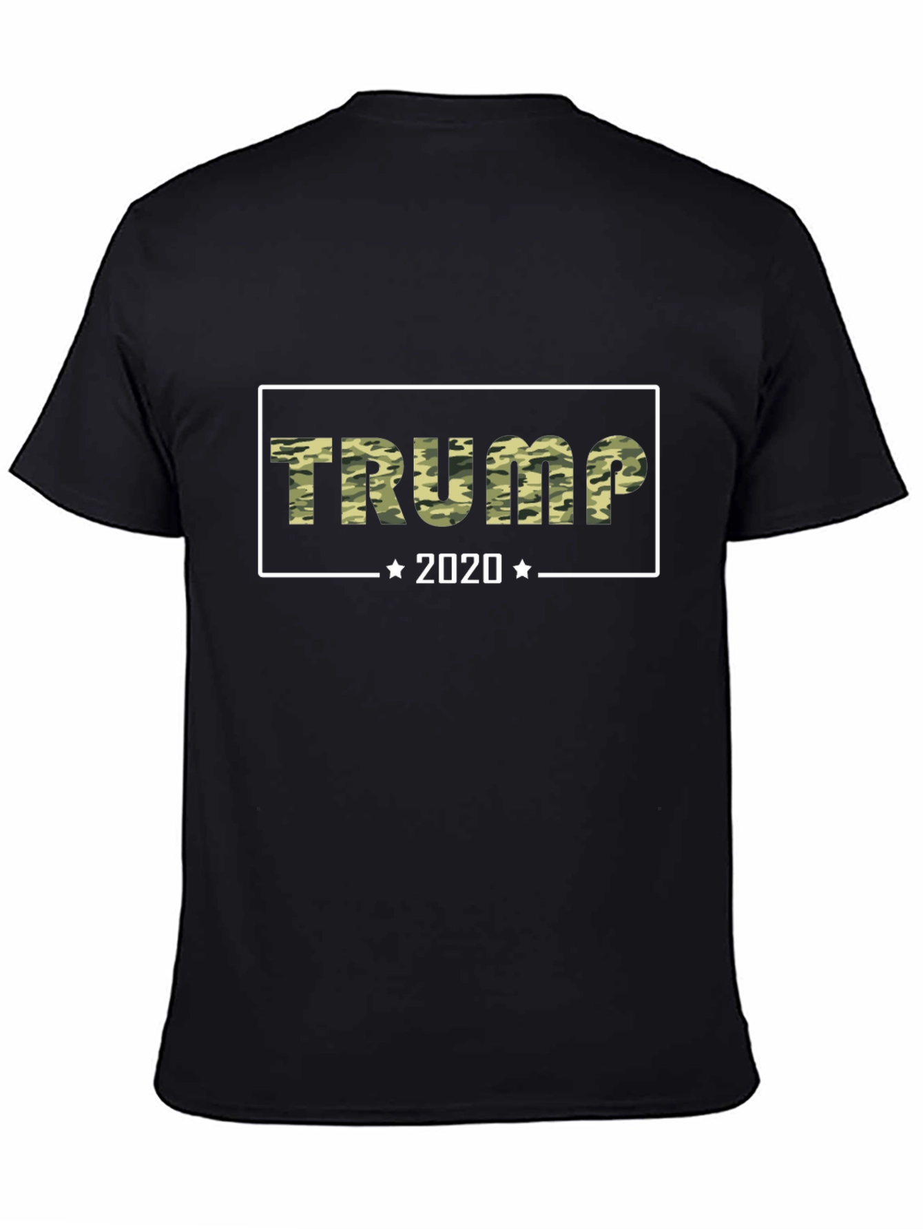 Trump 2020 Camo Graphic T-Shirt