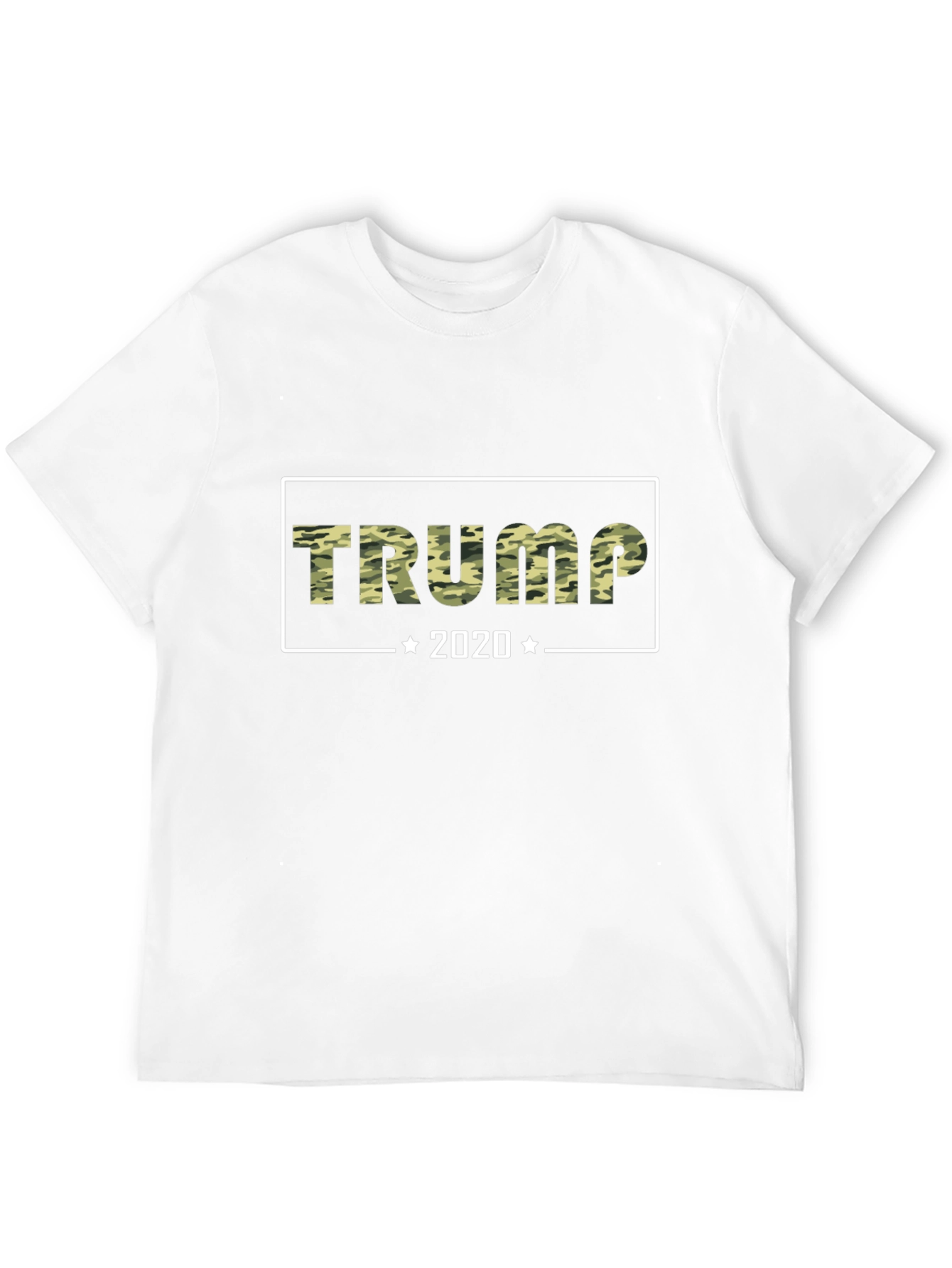 Trump 2020 Camo Graphic T-Shirt