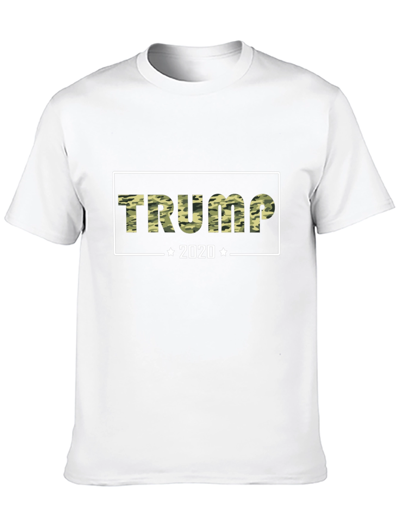 Trump 2020 Camo Graphic T-Shirt