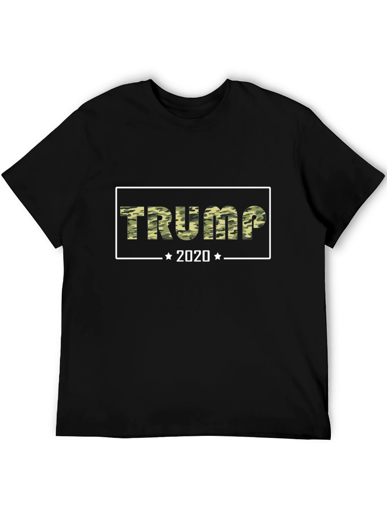 Trump 2020 Camo Graphic T-Shirt