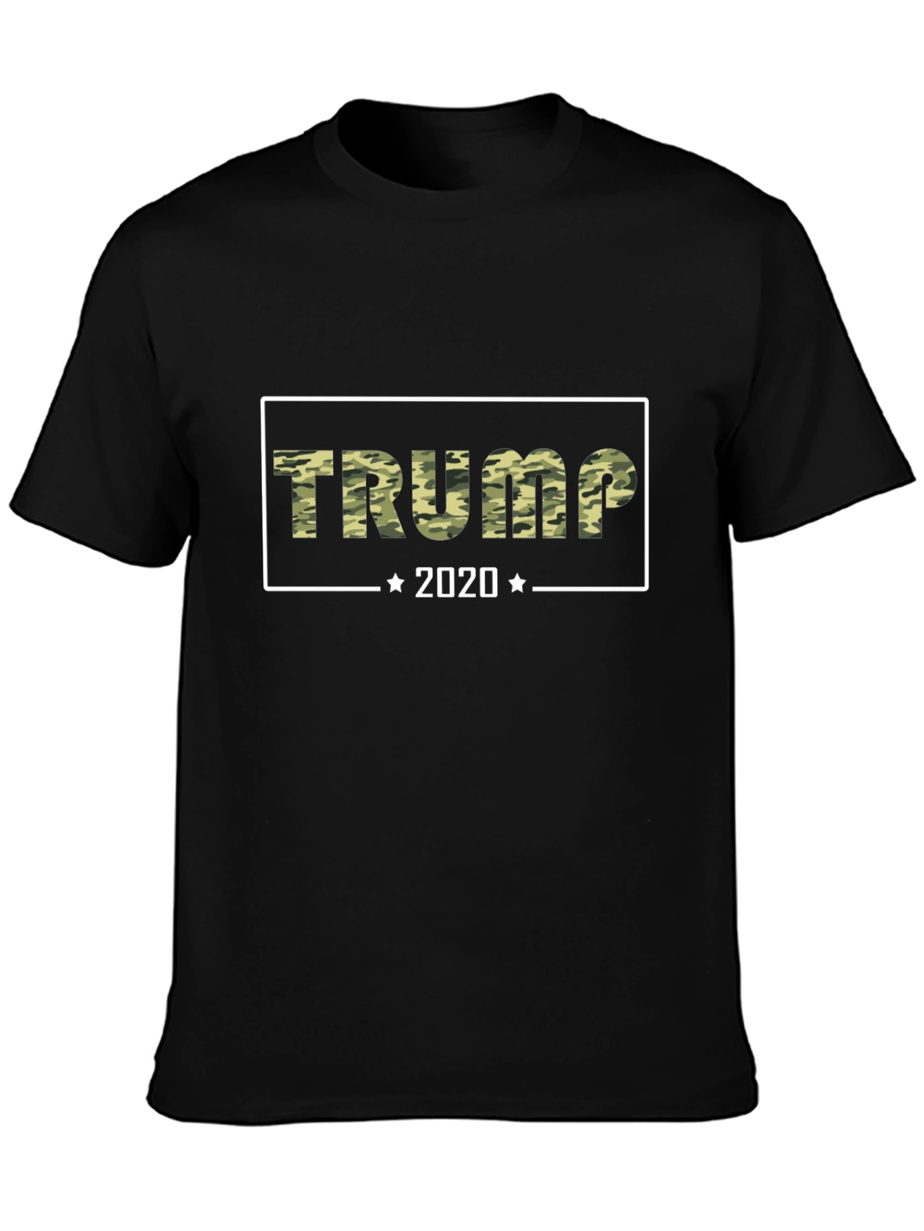 Trump 2020 Camo Graphic T-Shirt