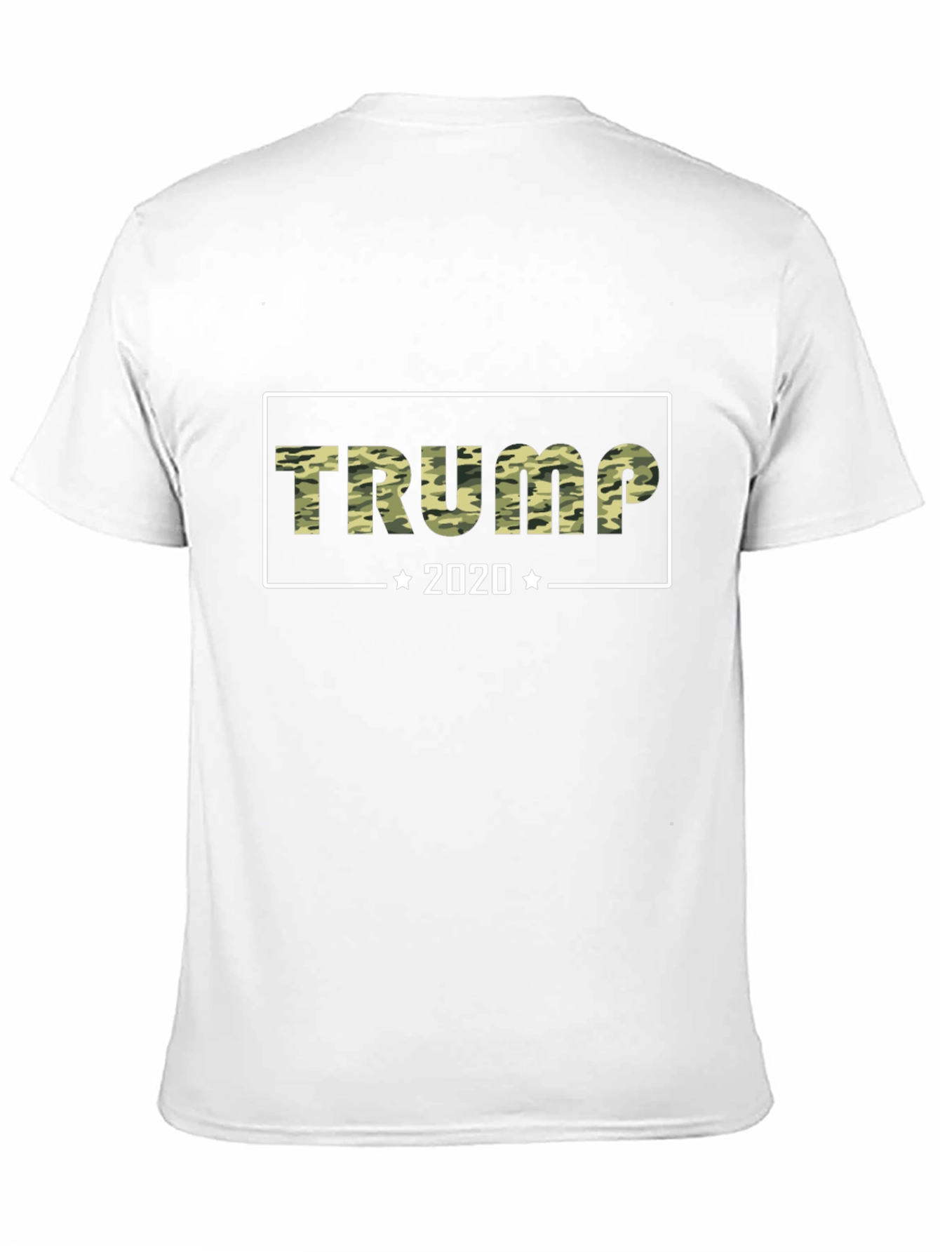 Trump 2020 Camo Graphic T-Shirt