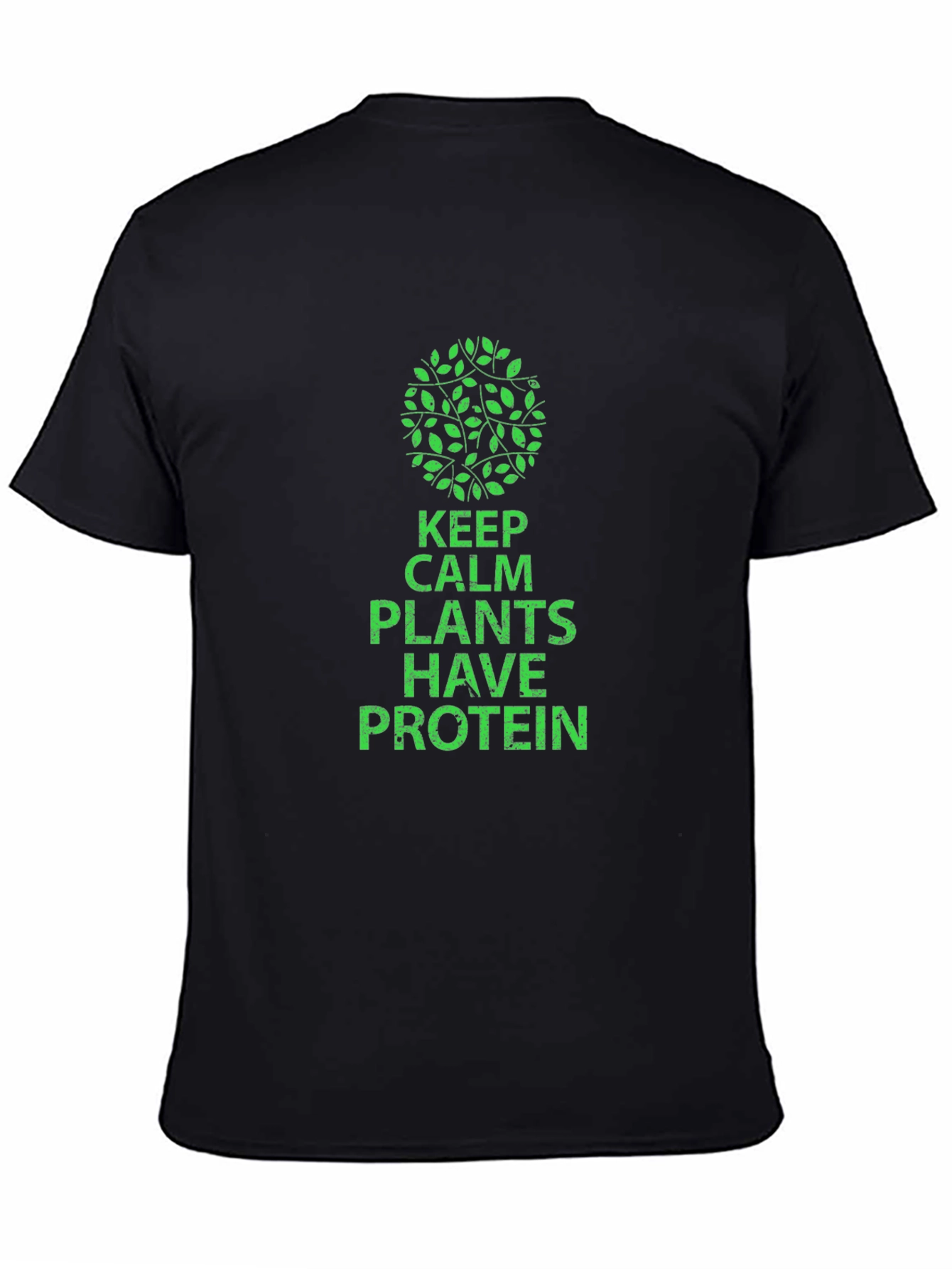 Vegan Protein T-Shirt - Keep Calm Plants Have Protein
