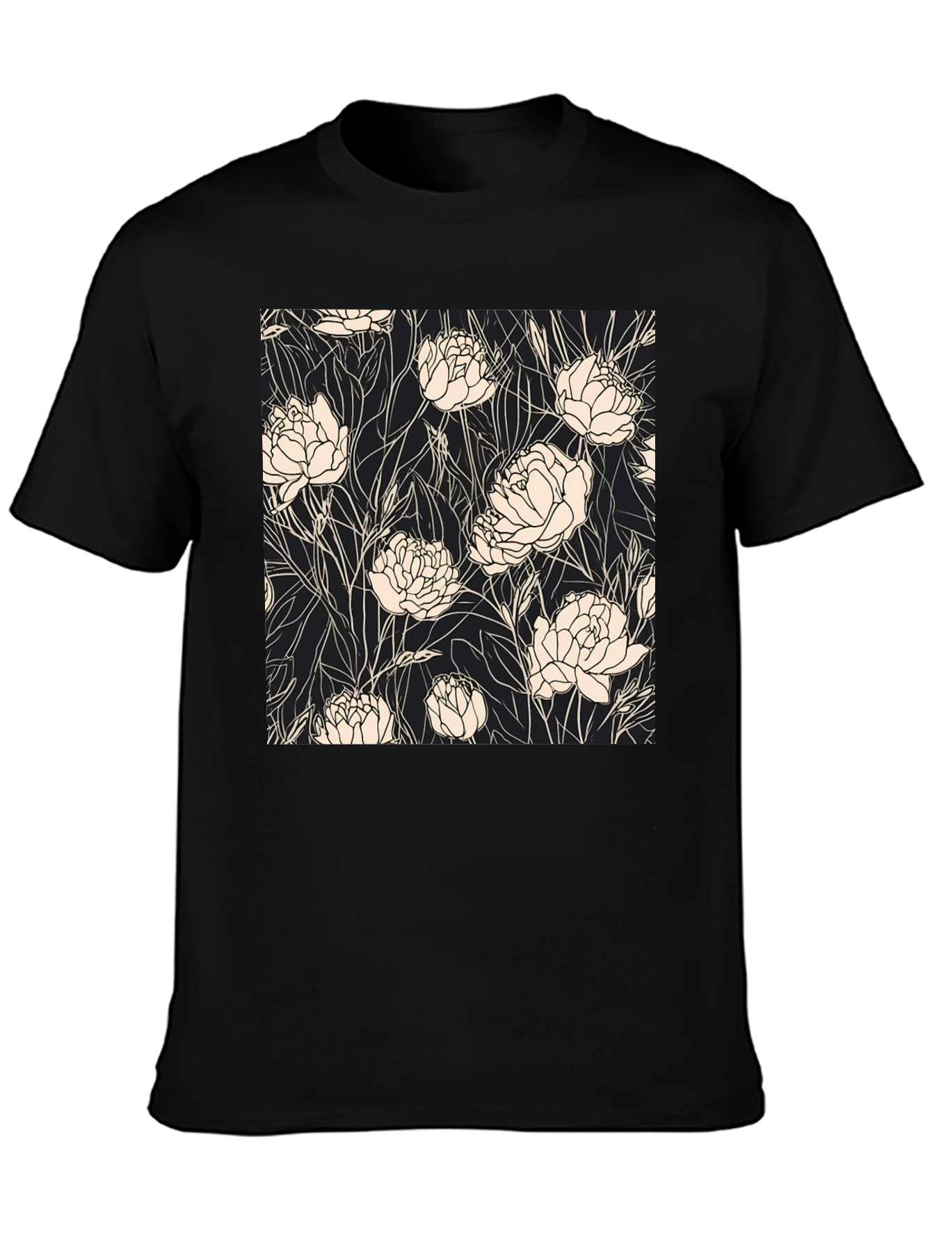 Floral Print Tee