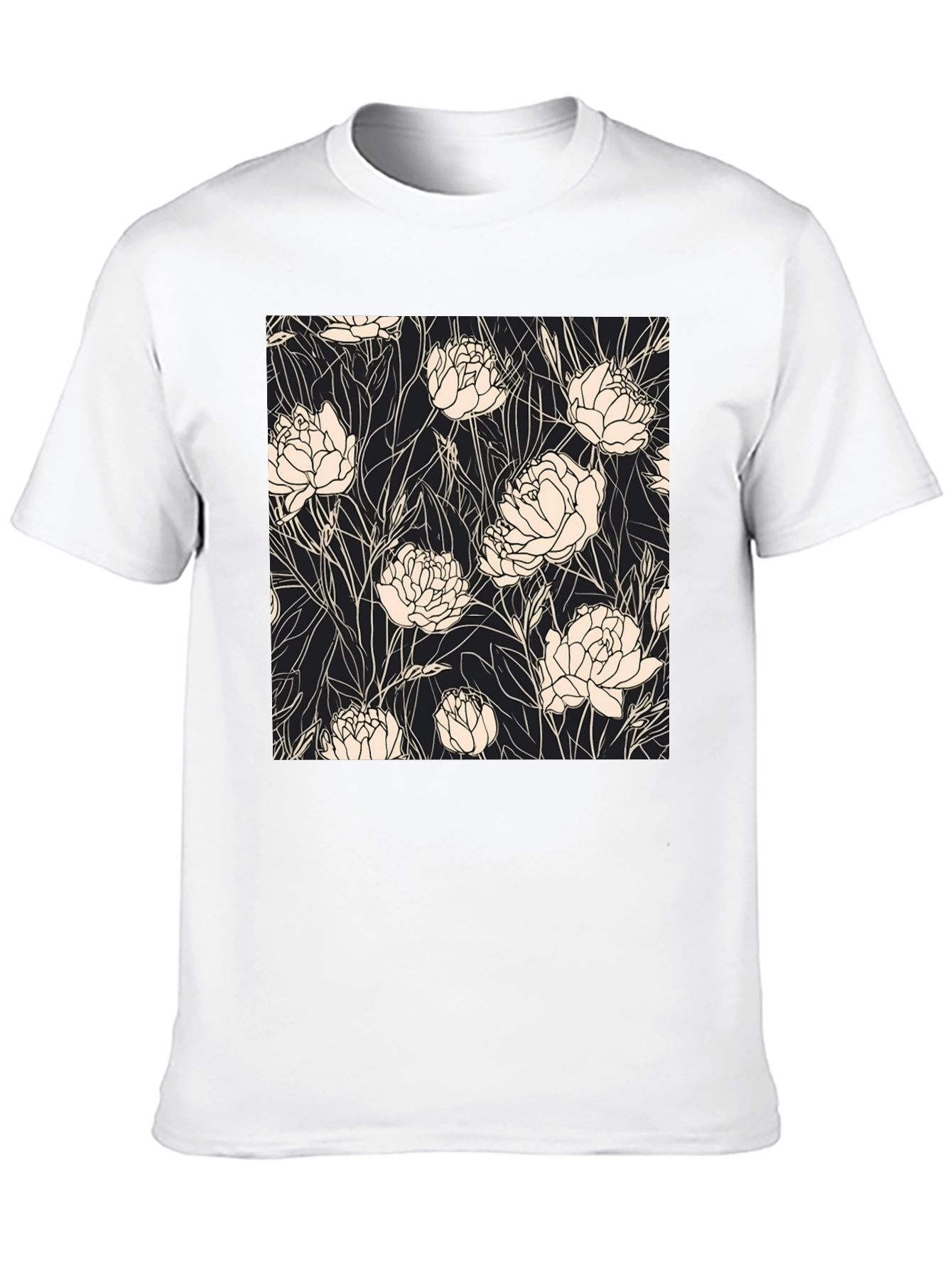 Floral Print Tee