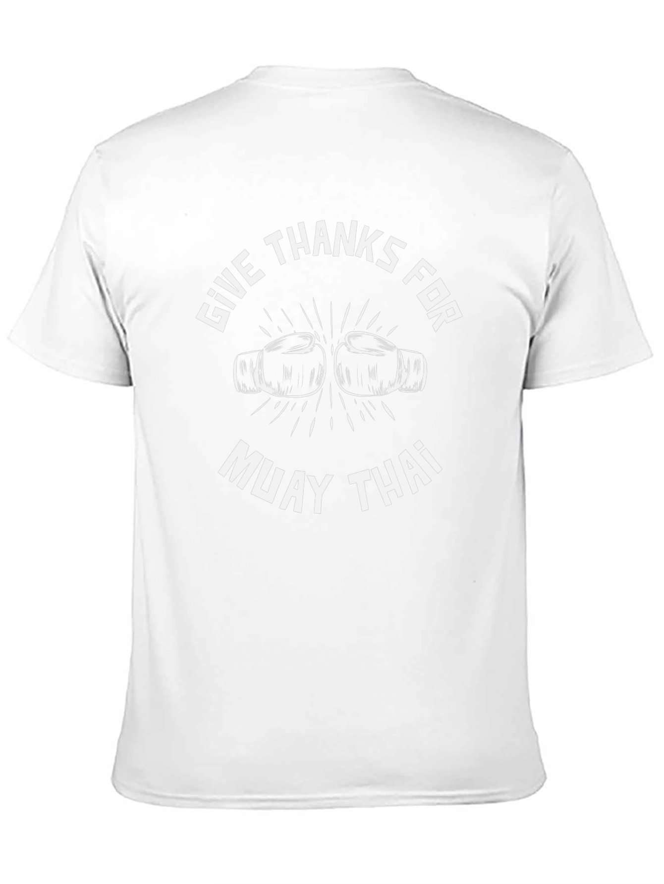 Muay Thai Boxing T-Shirt - Give Thanks