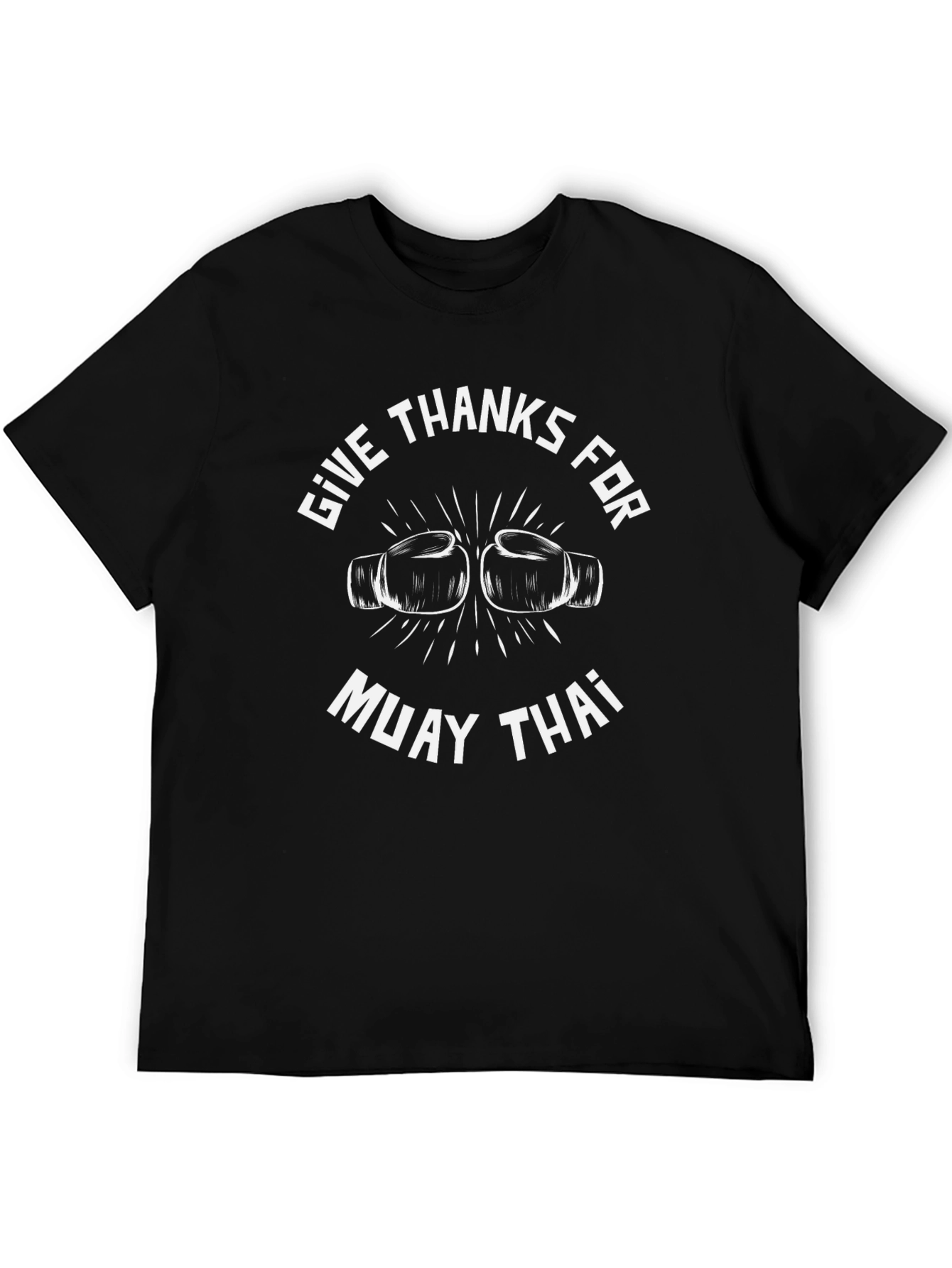 Muay Thai Boxing T-Shirt - Give Thanks
