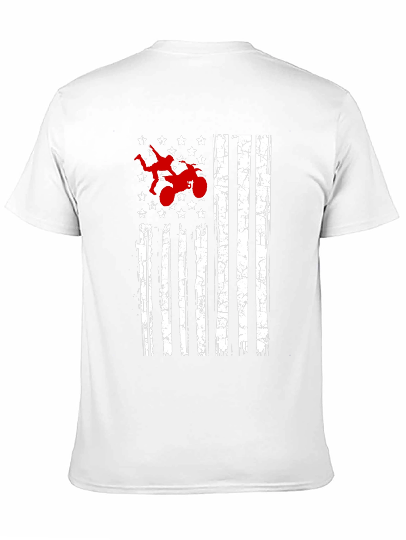 American Flag Motocross T-Shirt