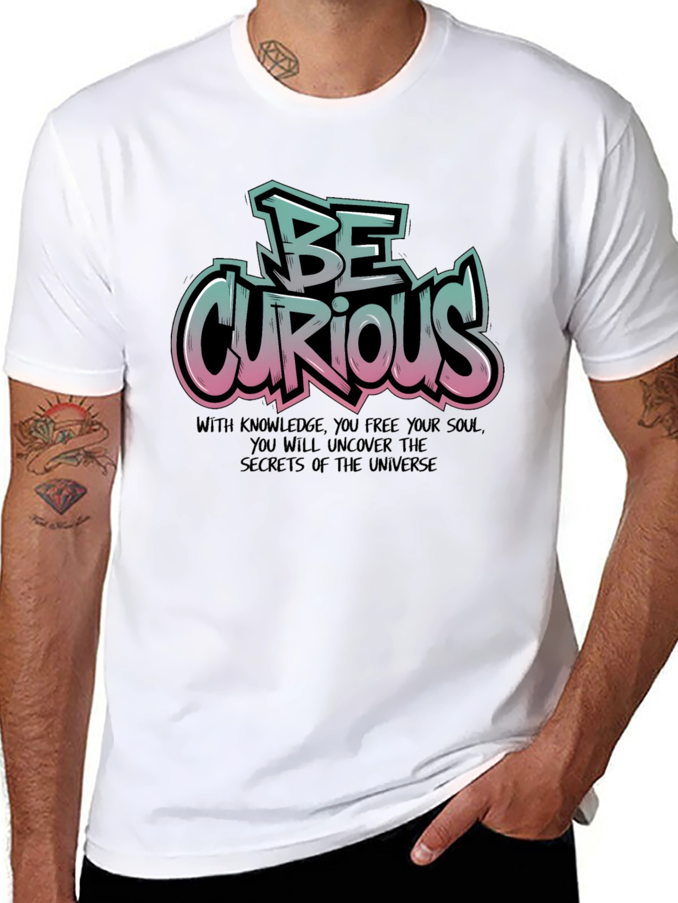 Be Curious Graphic T-Shirt