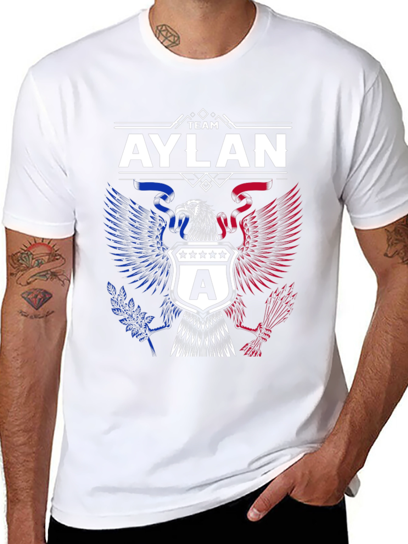 Team Aylan Patriotic Eagle T-Shirt