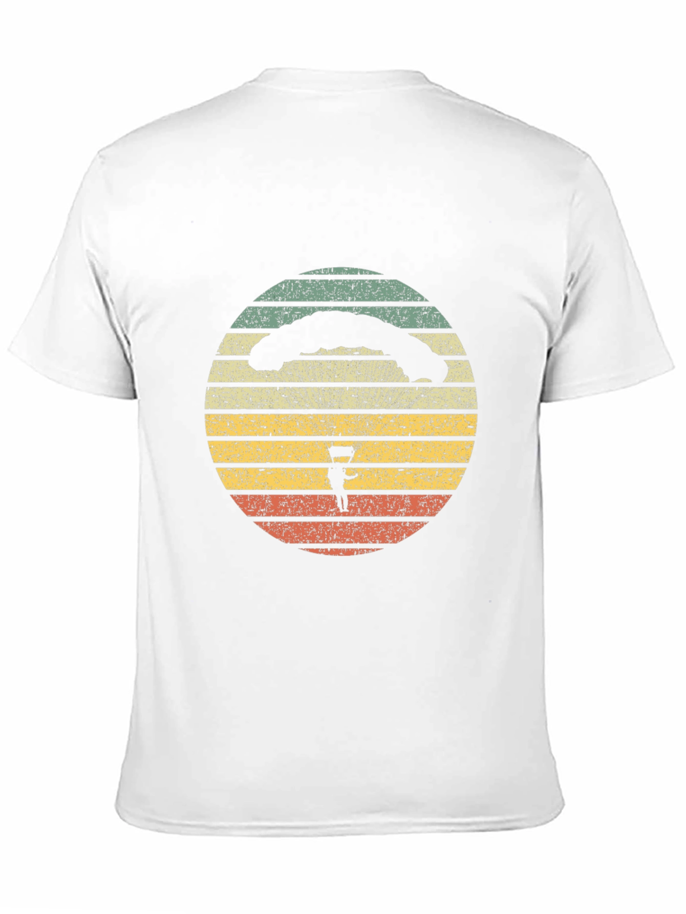 Retro Parachute Design T-Shirt