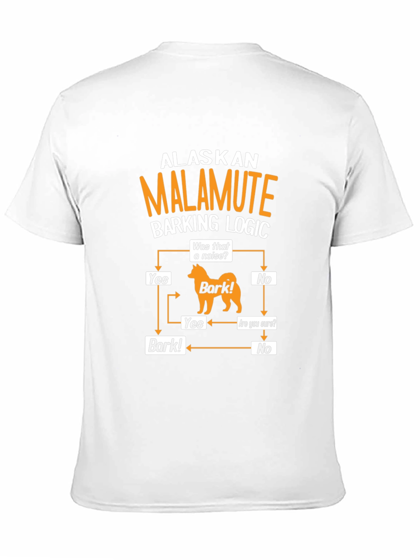 Alaskan Malamute Barking Logic T-Shirt