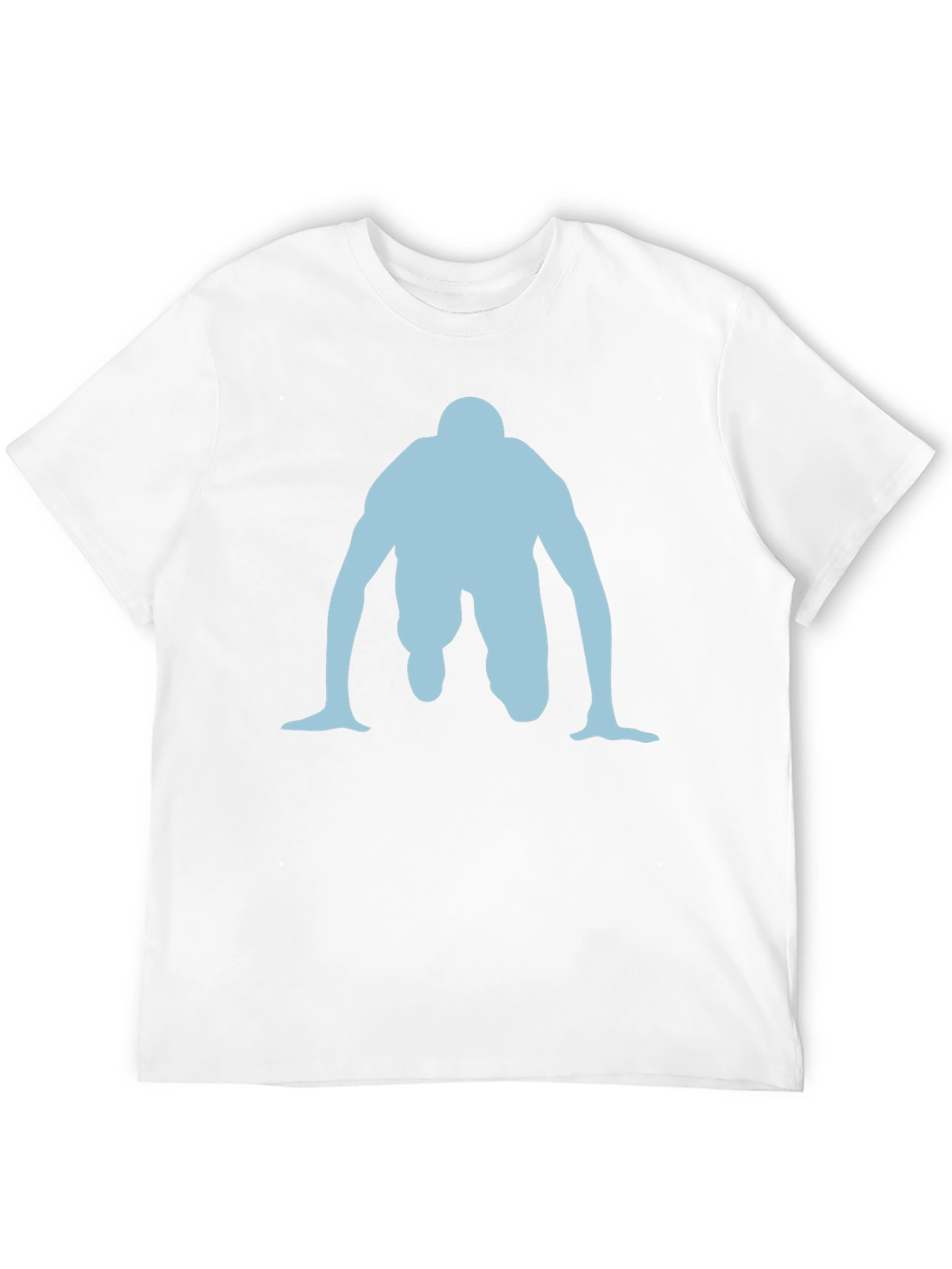 Runner Silhouette Graphic Tee - Black