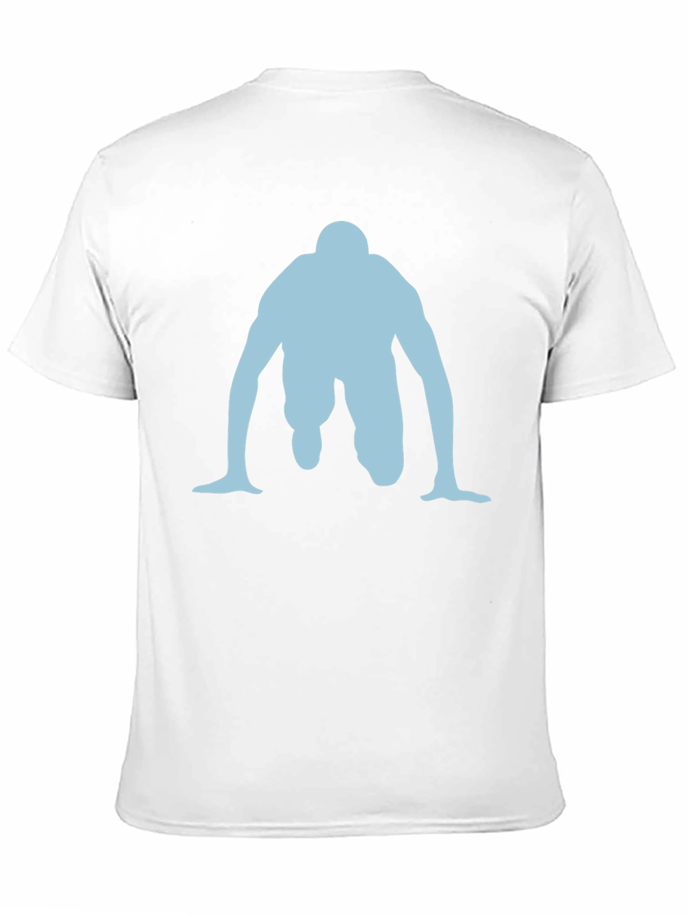 Runner Silhouette Graphic Tee - Black