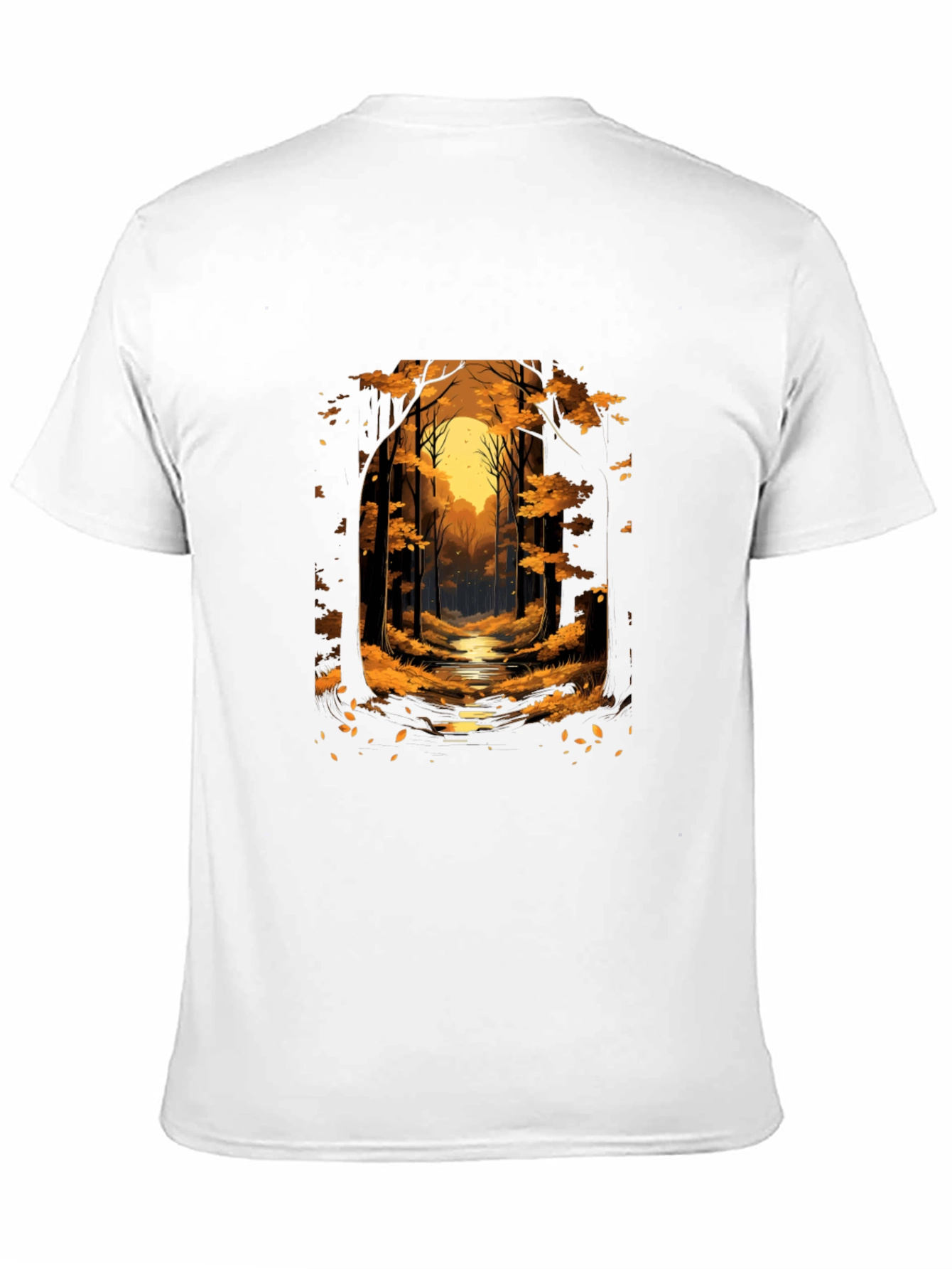 Autumn Forest Graphic Tee - Nature Lovers T-Shirt