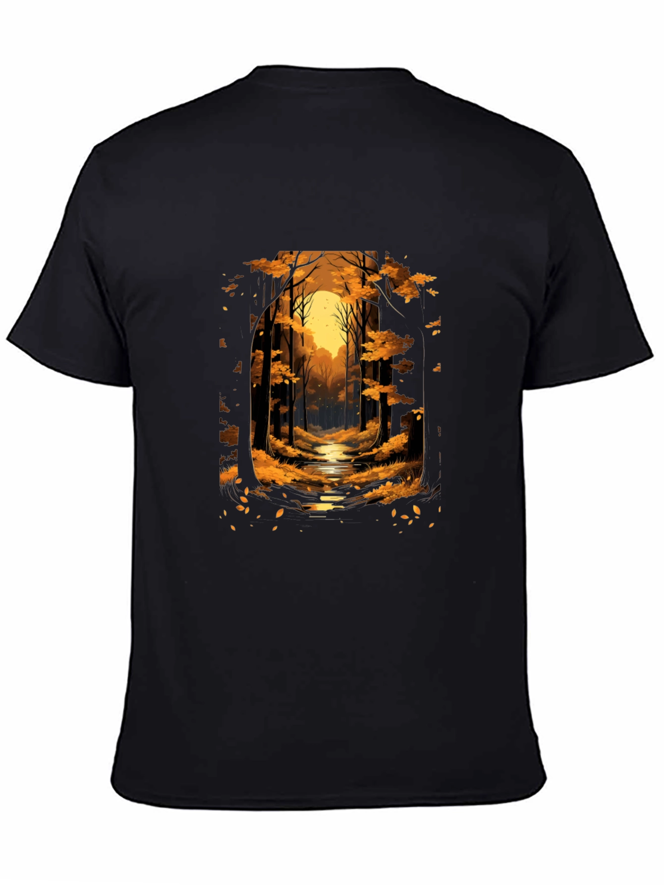 Autumn Forest Graphic Tee - Nature Lovers T-Shirt