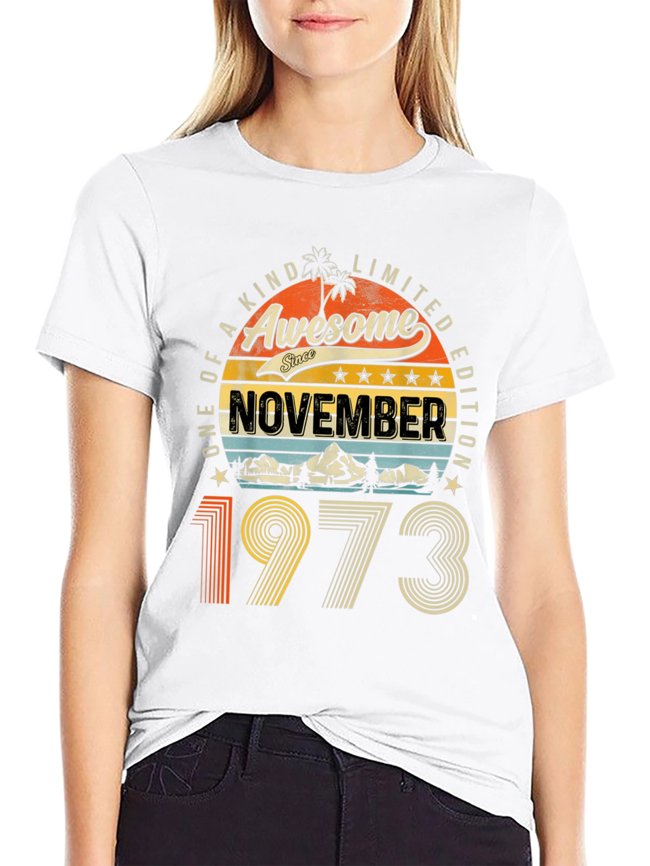Awesome Since November 1973 T-Shirt