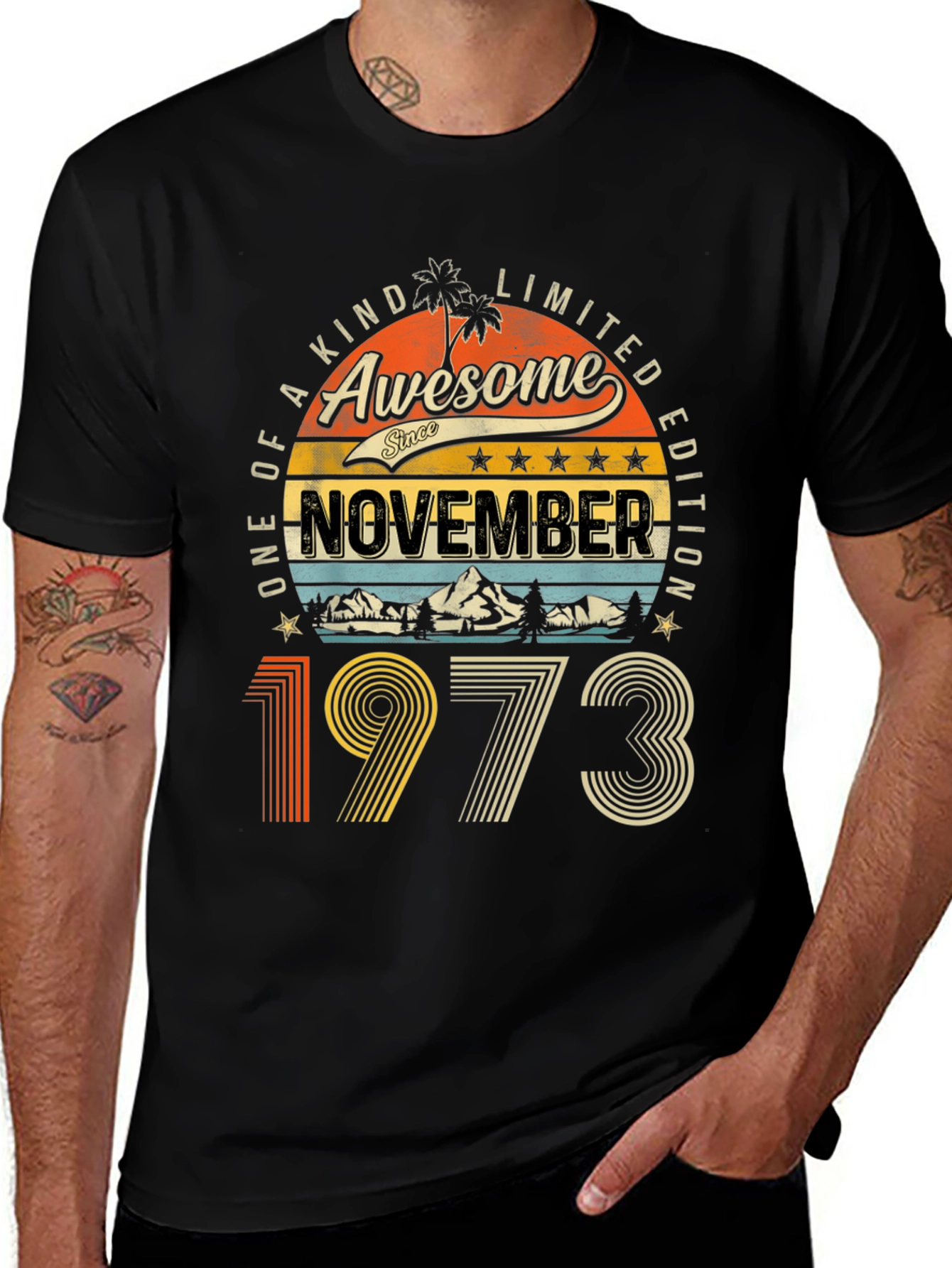 Awesome Since November 1973 T-Shirt