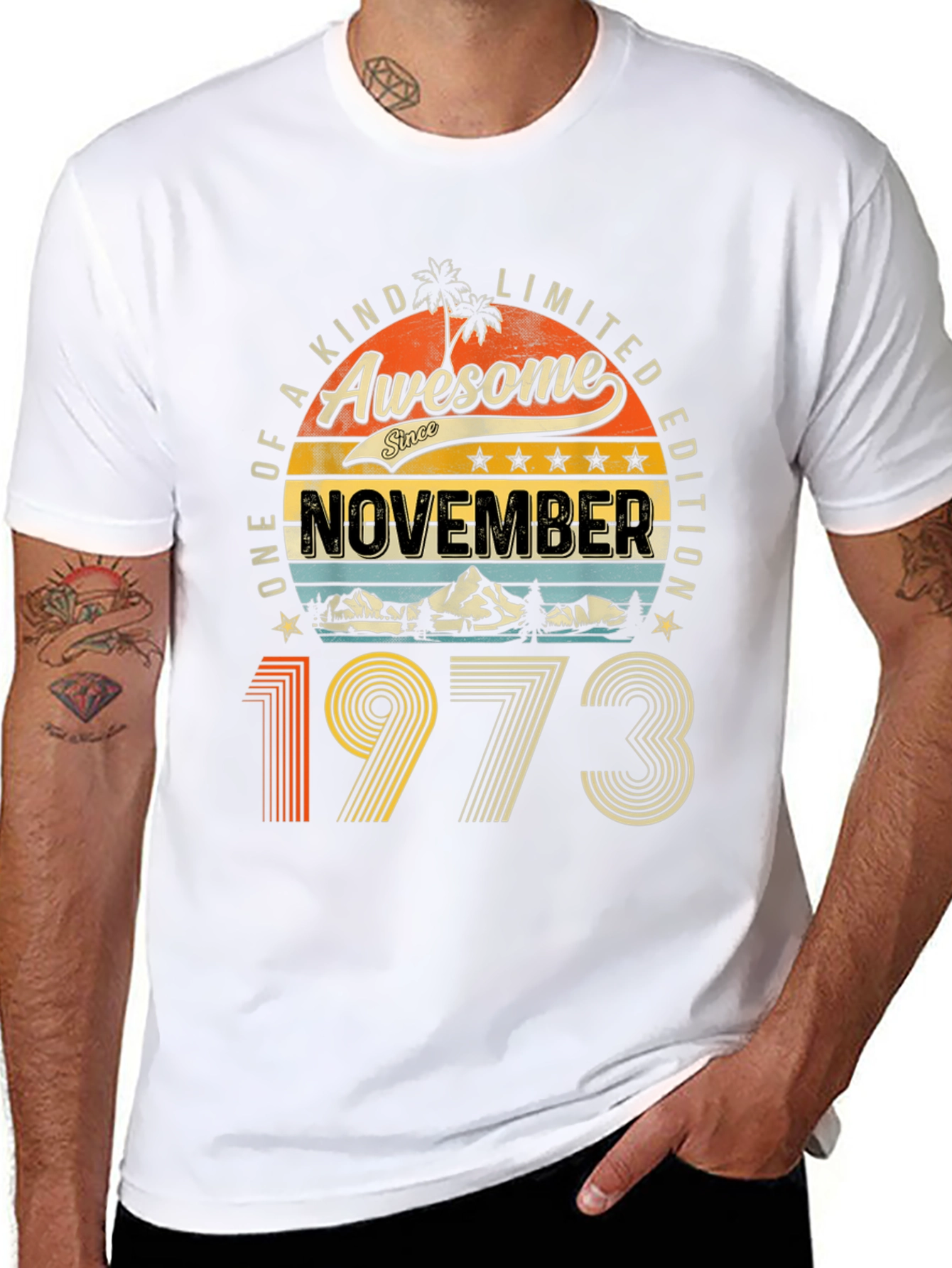 Awesome Since November 1973 T-Shirt