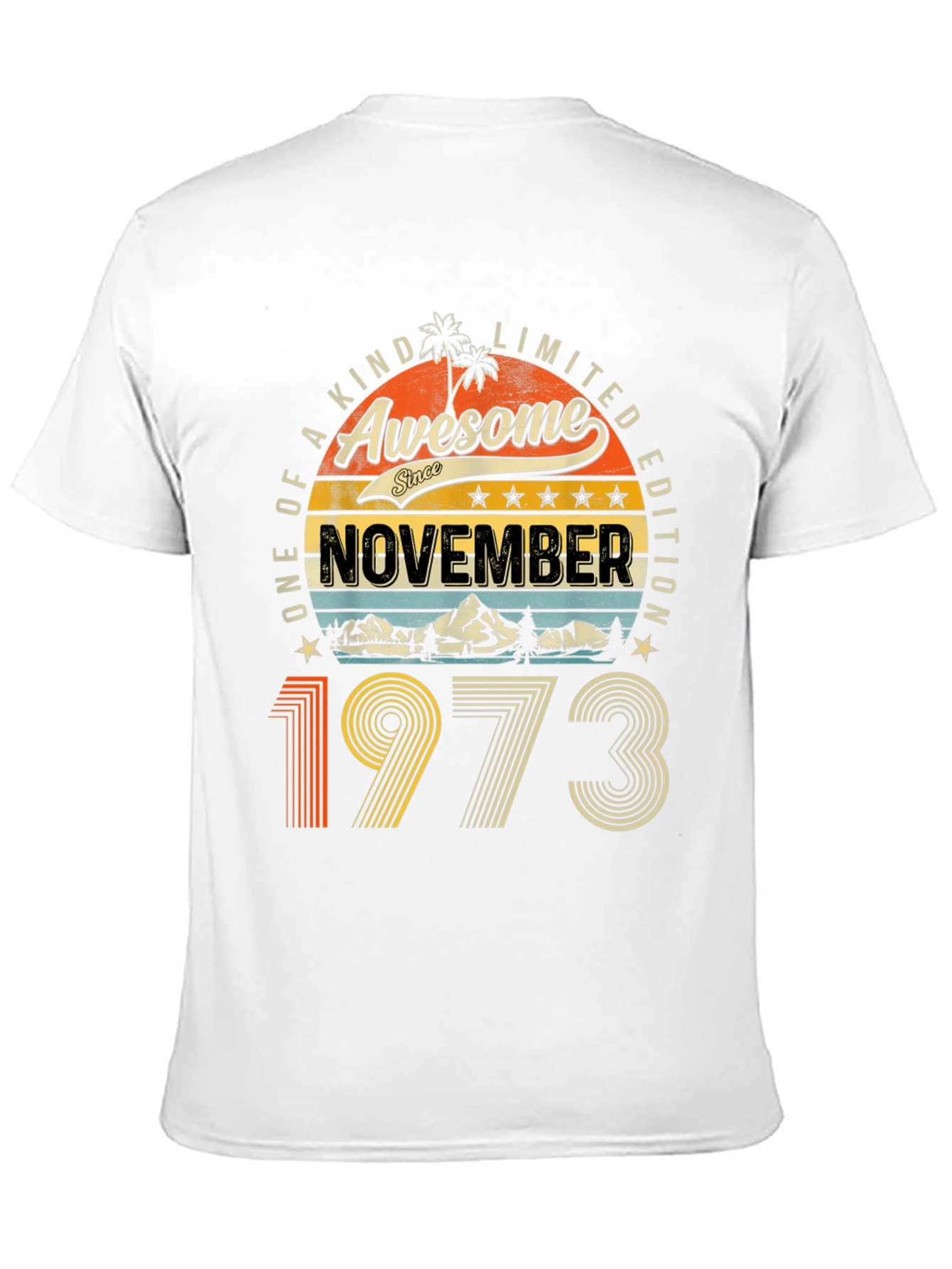Awesome Since November 1973 T-Shirt