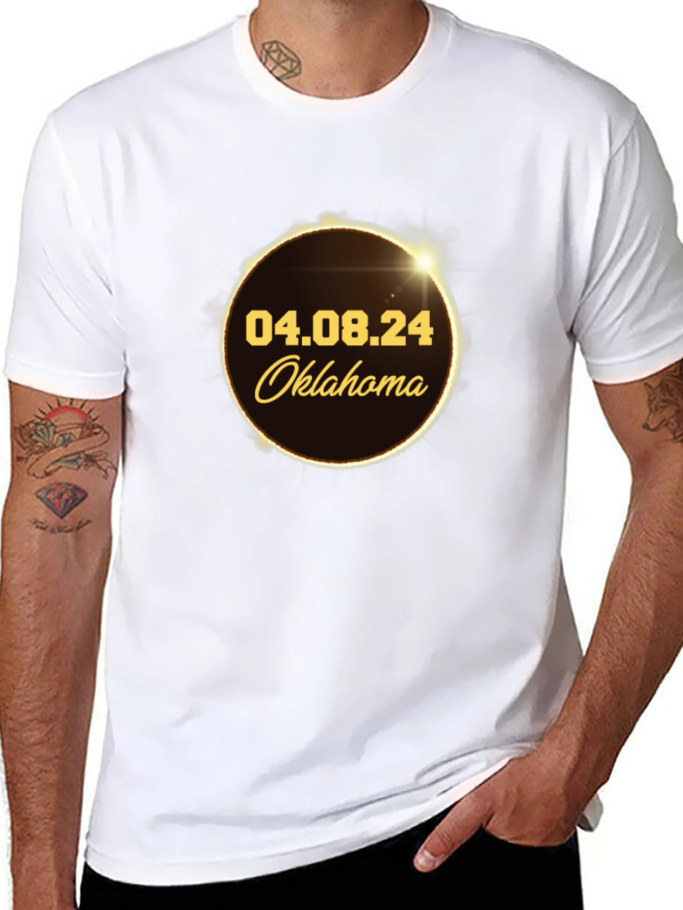 Oklahoma Eclipse 2024 T-Shirt