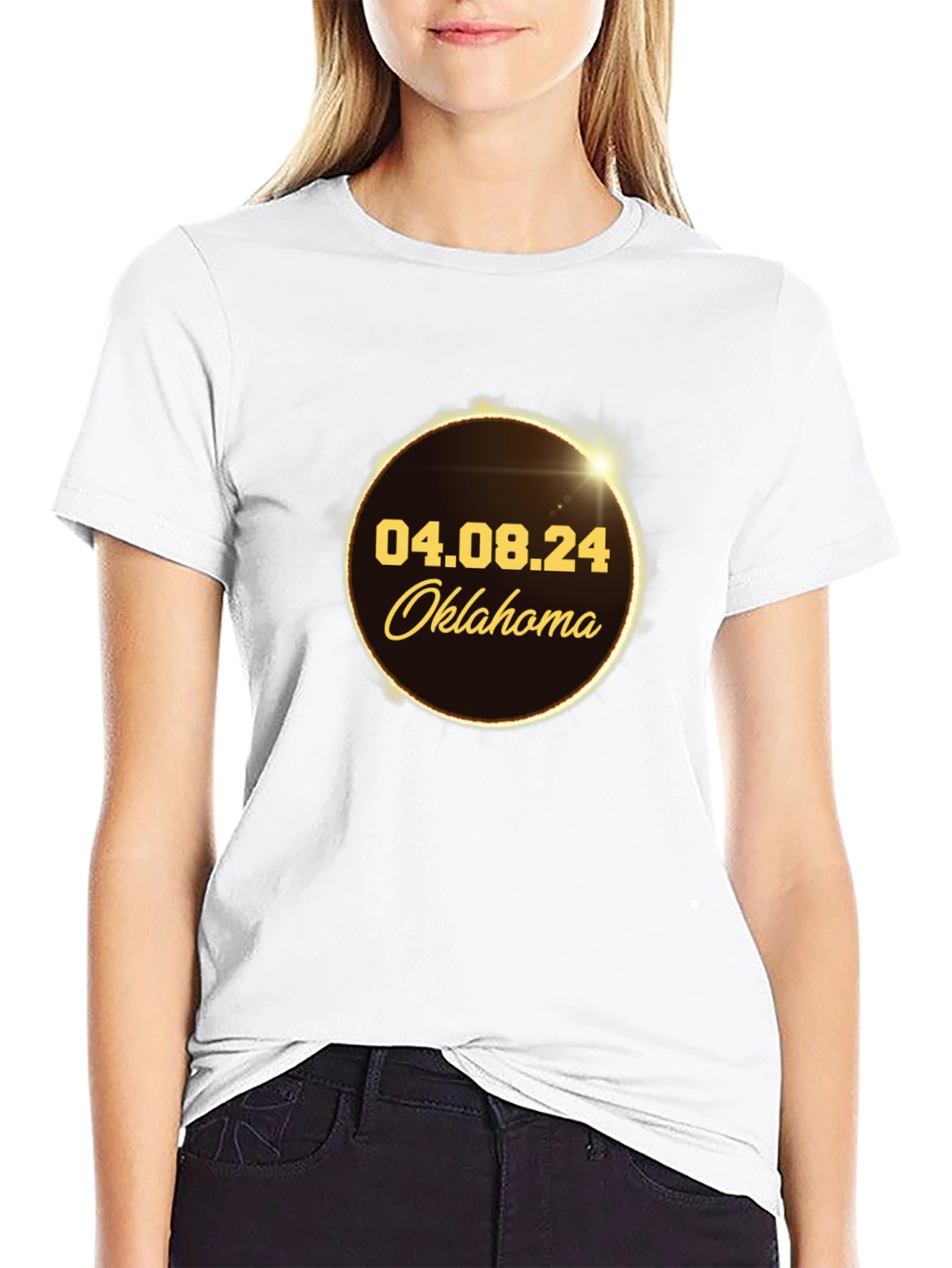 Oklahoma Eclipse 2024 T-Shirt
