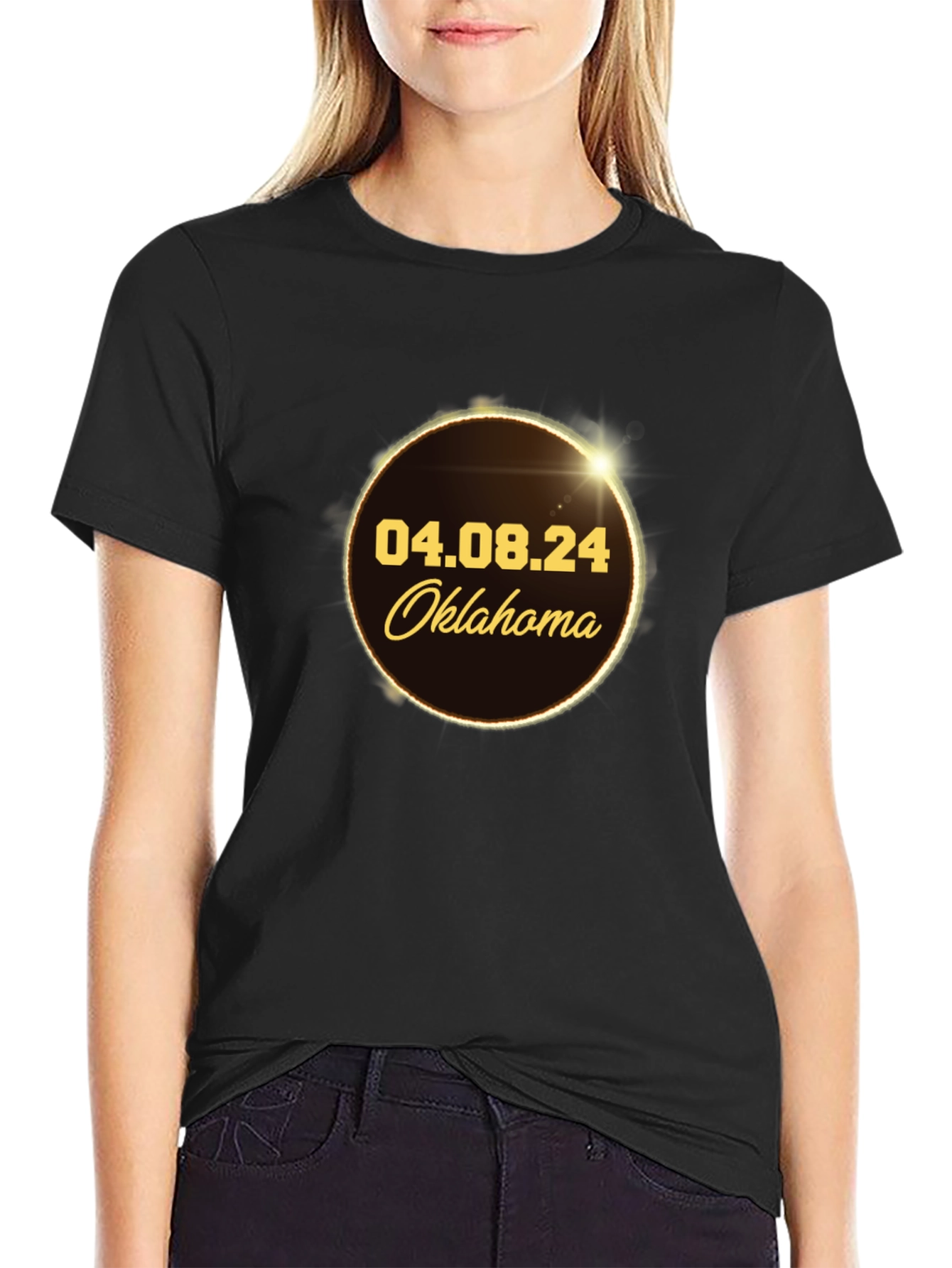 Oklahoma Eclipse 2024 T-Shirt