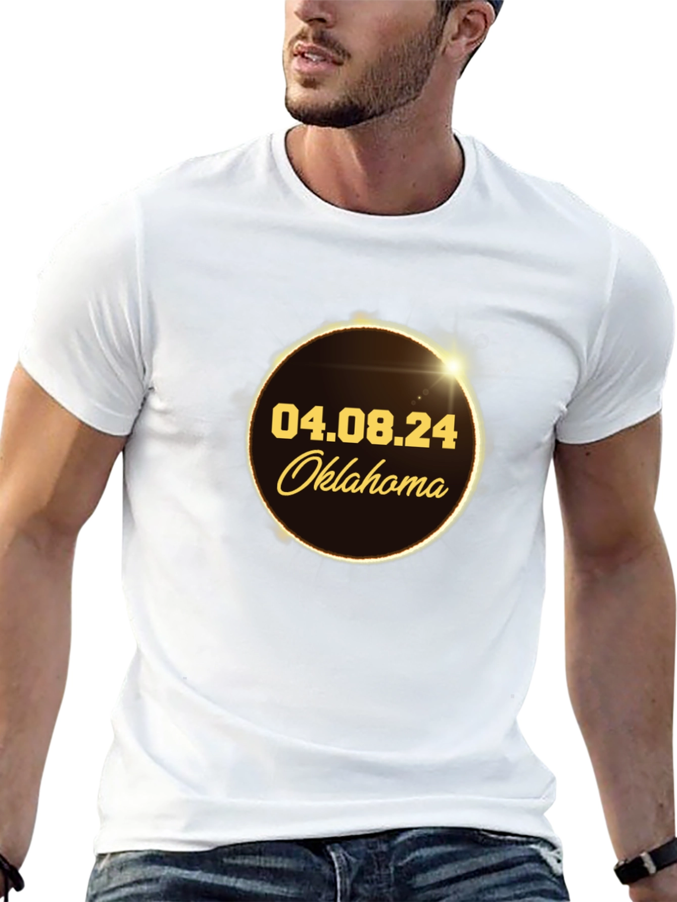 Oklahoma Eclipse 2024 T-Shirt
