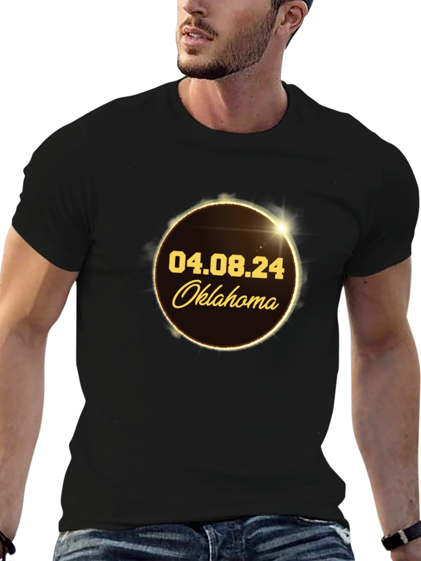 Oklahoma Eclipse 2024 T-Shirt