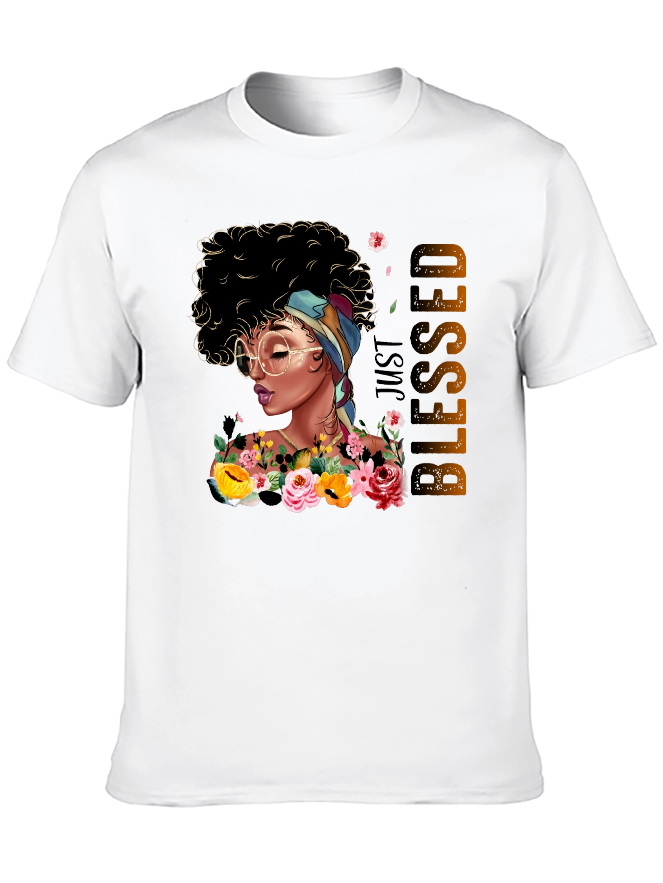Just Blessed Woman Graphic T-Shirt