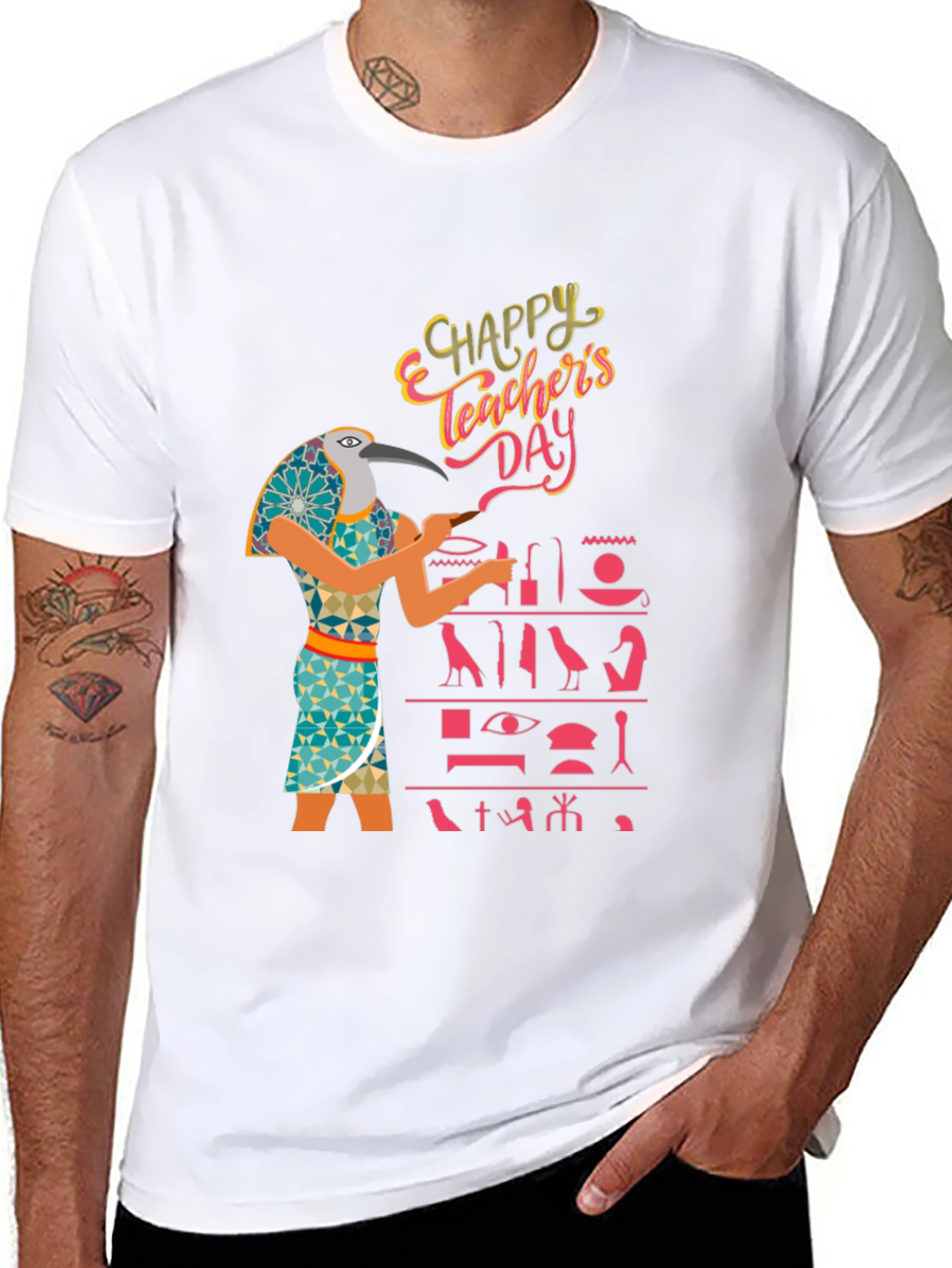 Happy Teachers Day Egyptian T-Shirt