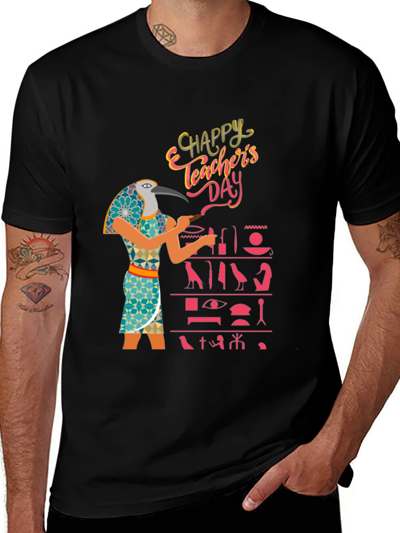 Happy Teachers Day Egyptian T-Shirt