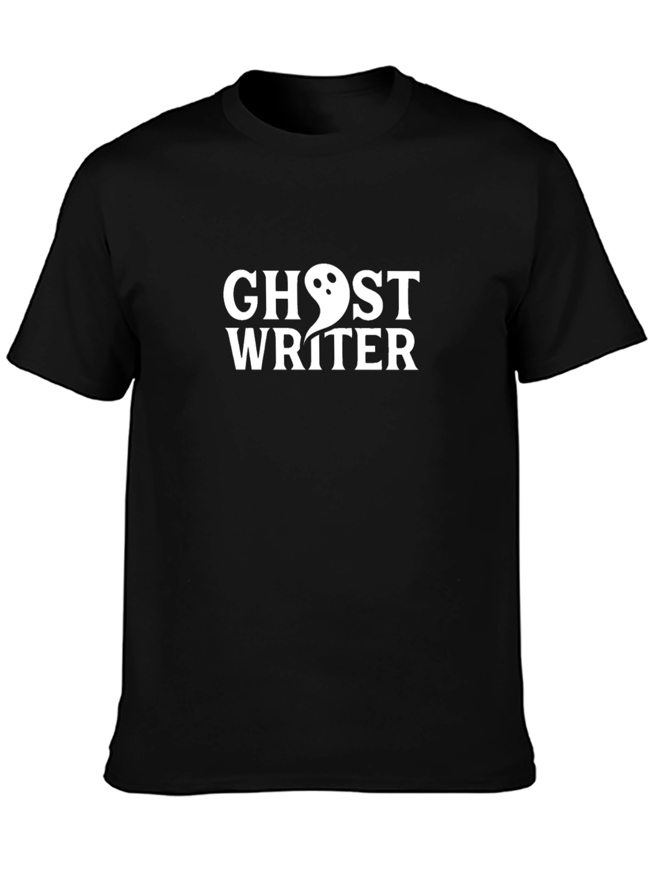 Ghost Writer T-Shirt - Spooky and Stylish