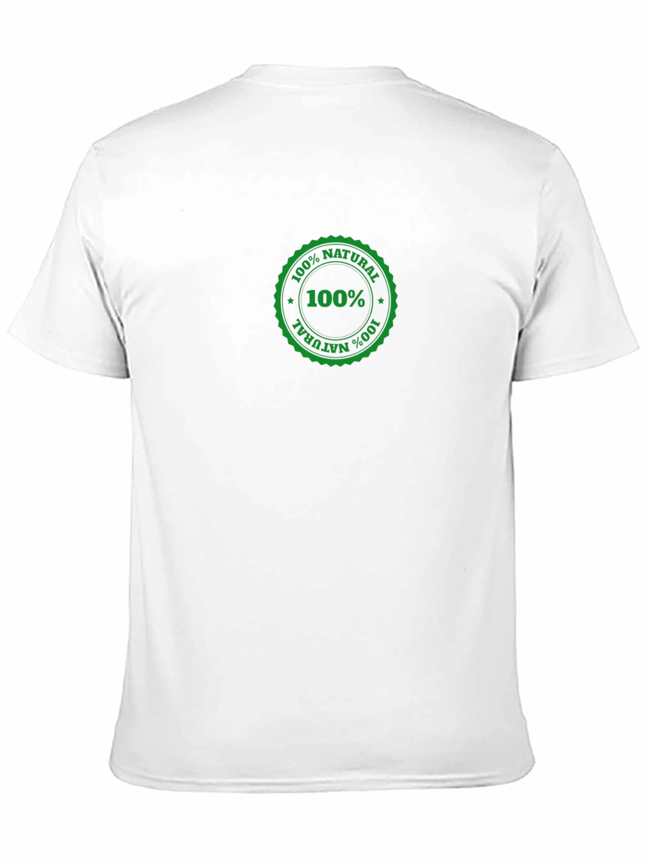 100% Natural Black T-Shirt
