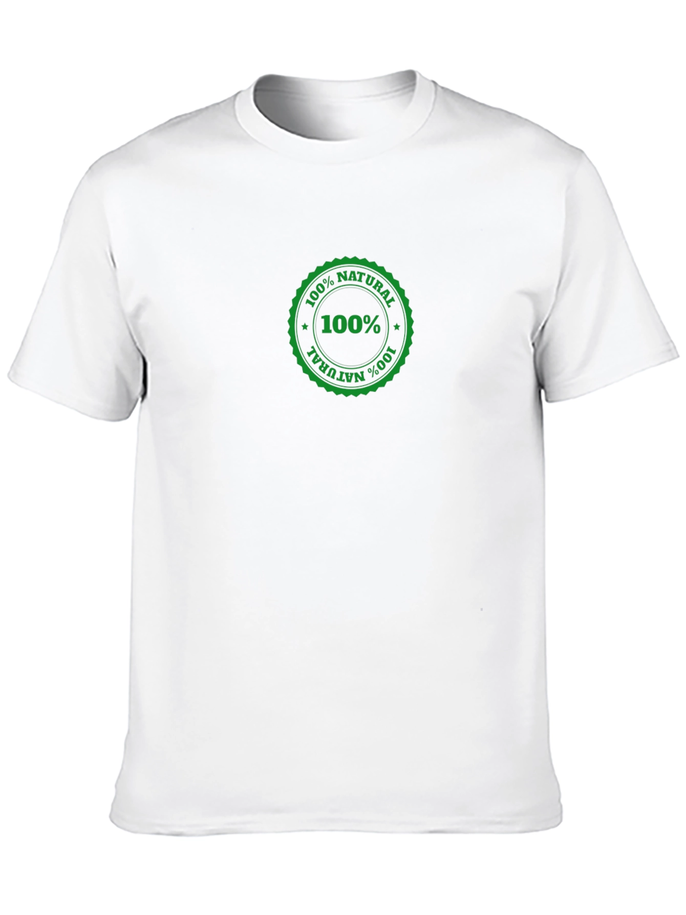 100% Natural Black T-Shirt