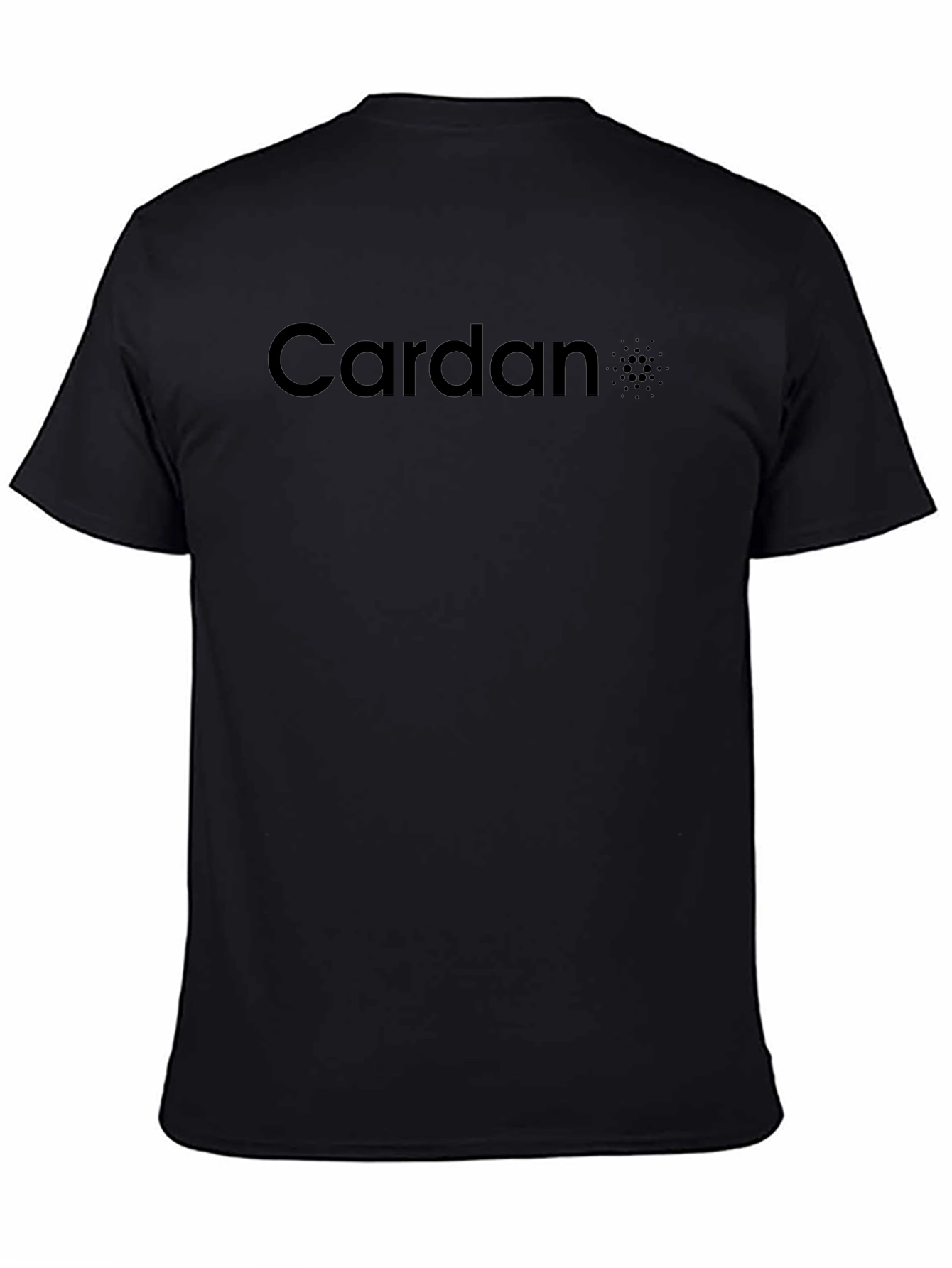Cardano Crypto Black Graphic Tee - Mens