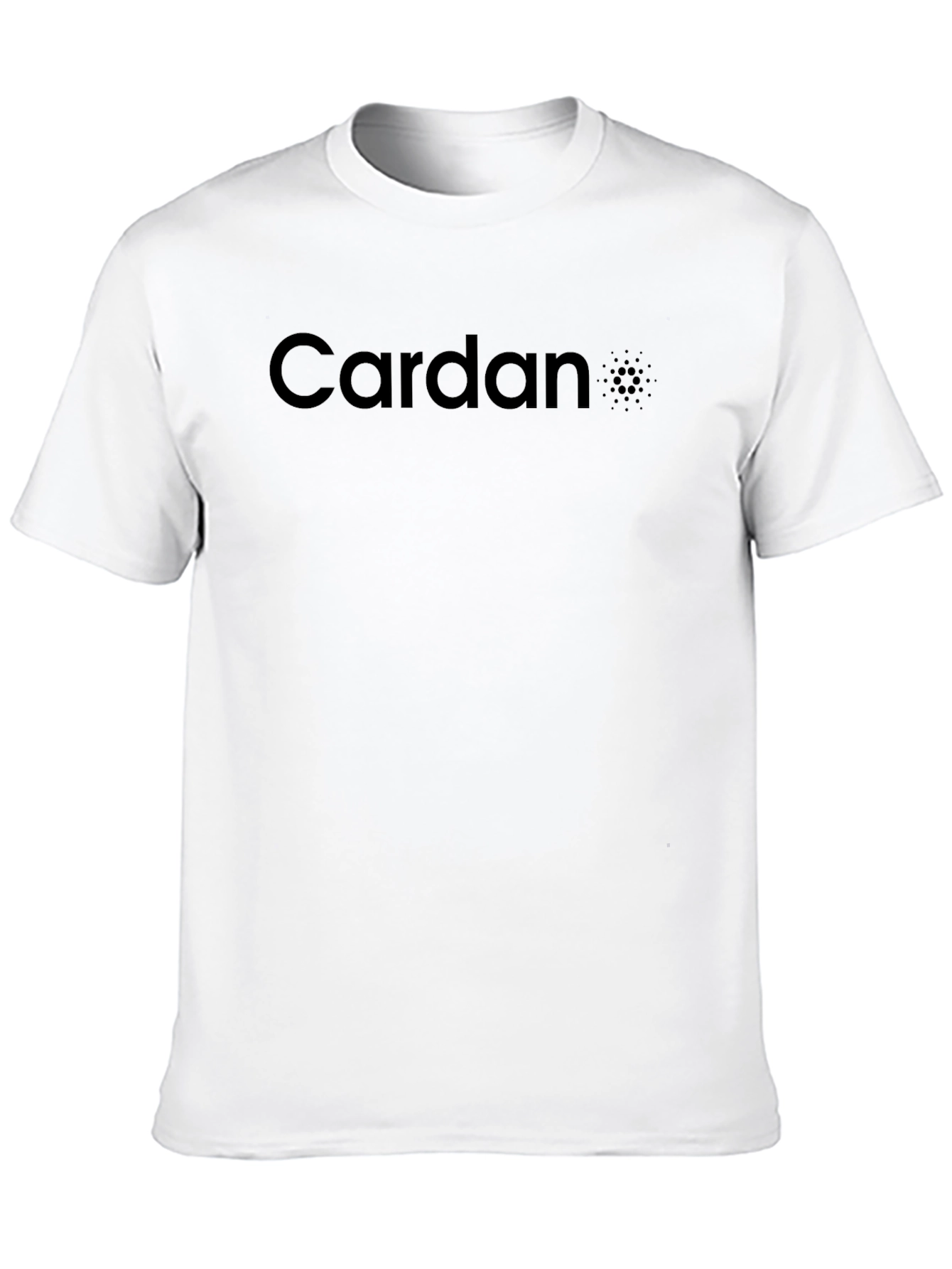 Cardano Crypto Black Graphic Tee - Mens