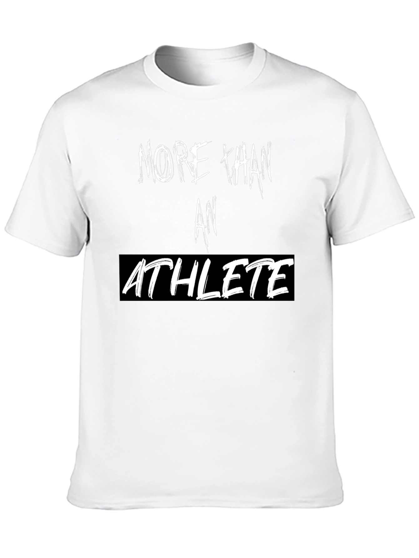 More Than An Athlete Black T-Shirt